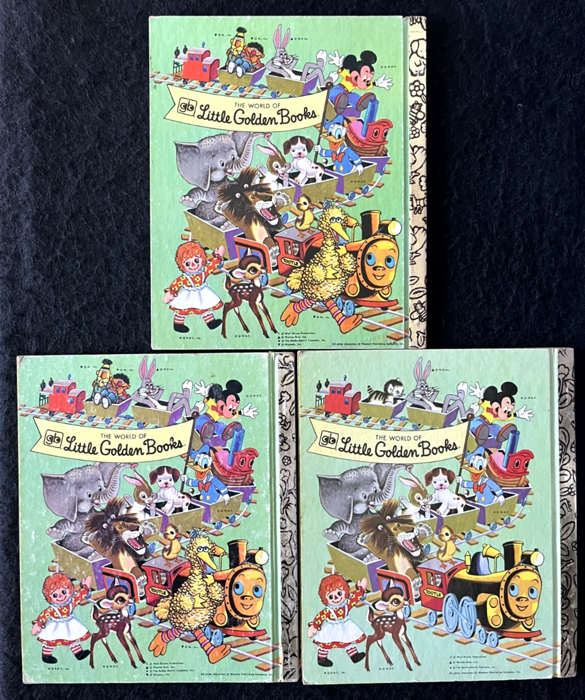 LITTLE BOOK, BUSY TIMMY, DRUM ~ vintage Eloise Wilkin Little Golden Book set