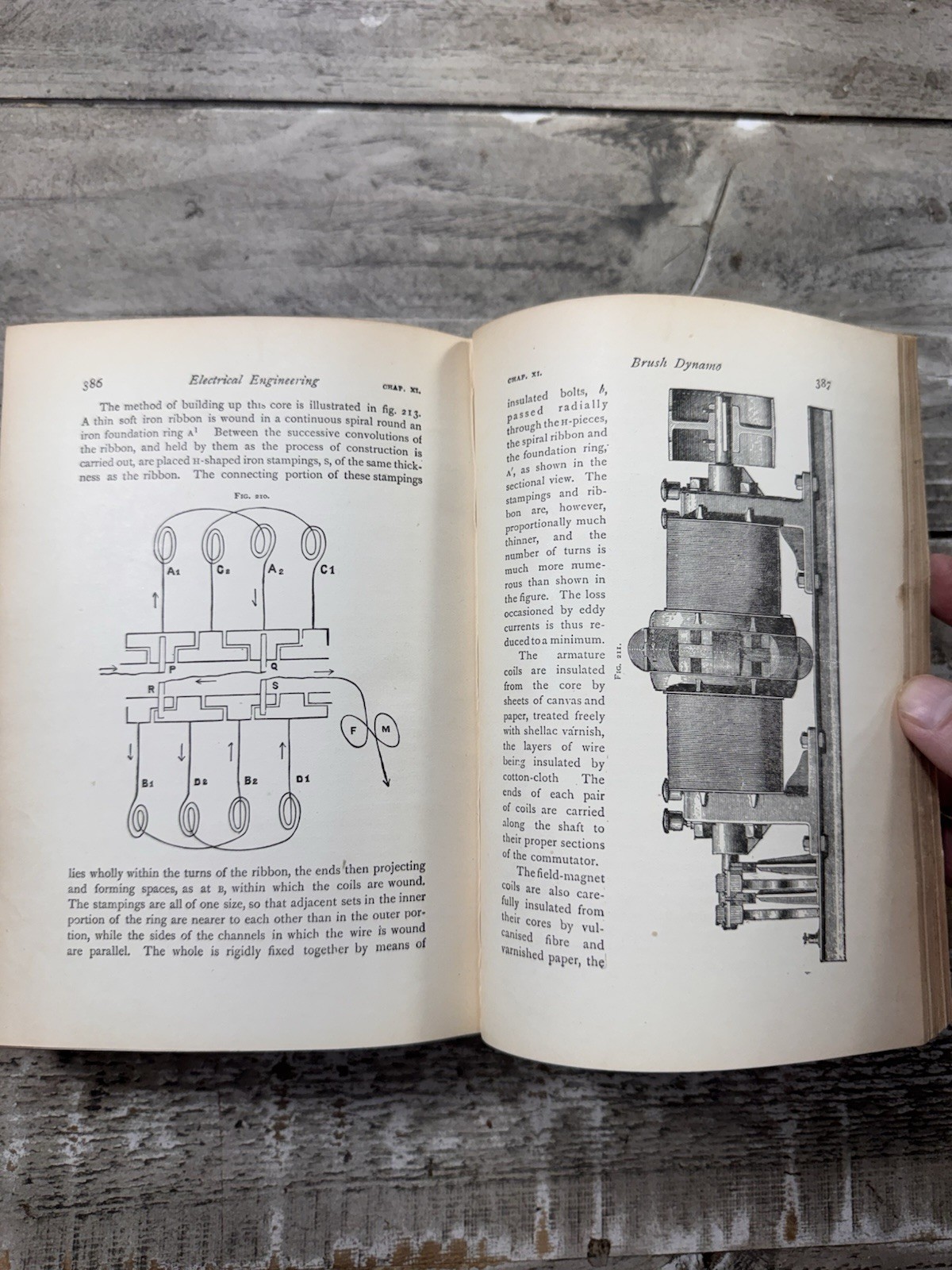 1895 Antique Engineering Book “The Cyclopedia of Electrical Engineering”