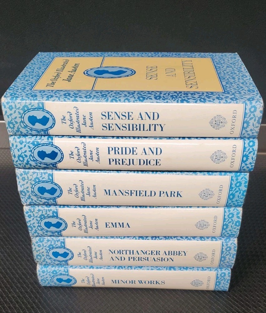 1988 The Novels of Jane Austen Complete Set Oxford University Press