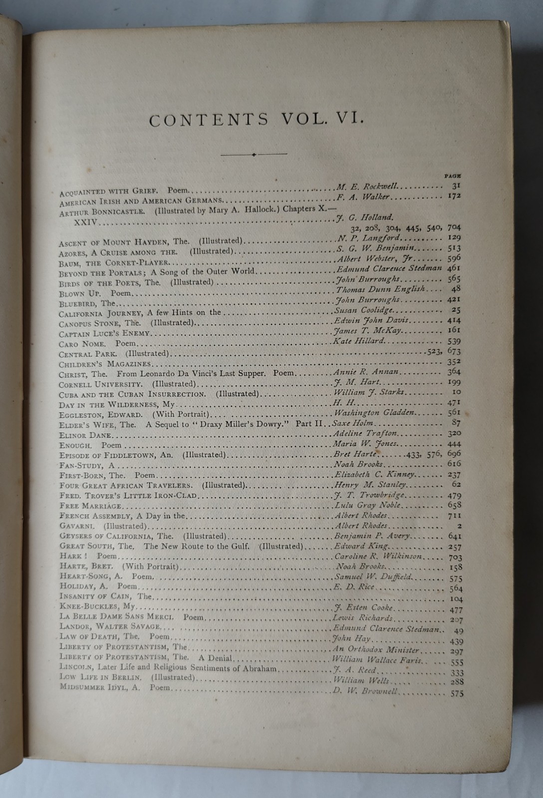 Scribner’s Monthly Magazine Bound Volumes 6, 11, 12 (1873 -1876) Holland, J.G.