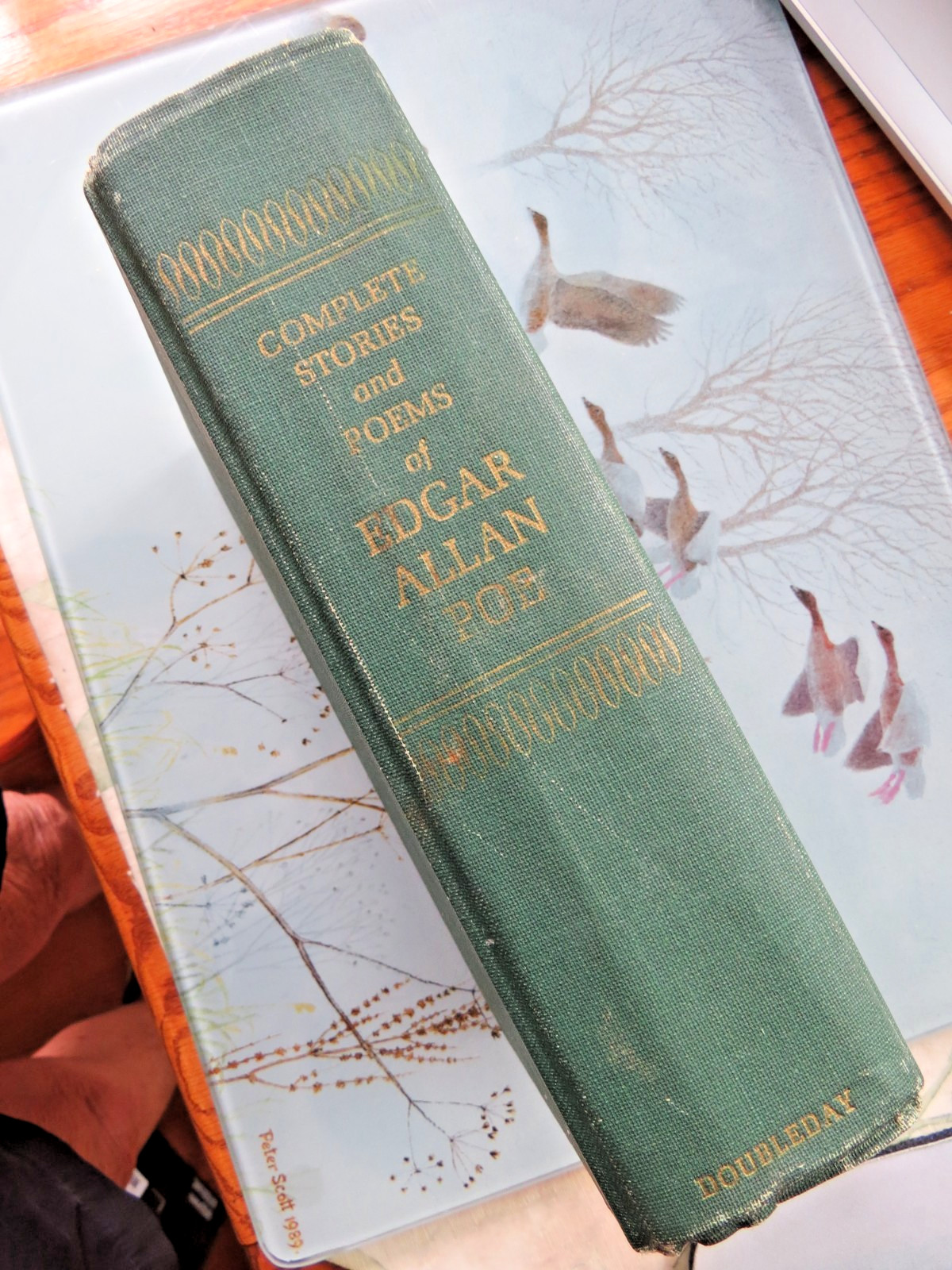 VTG Complete Stories And Poems Of Edgar Allan Poe 1966 Doubleday USA G++
