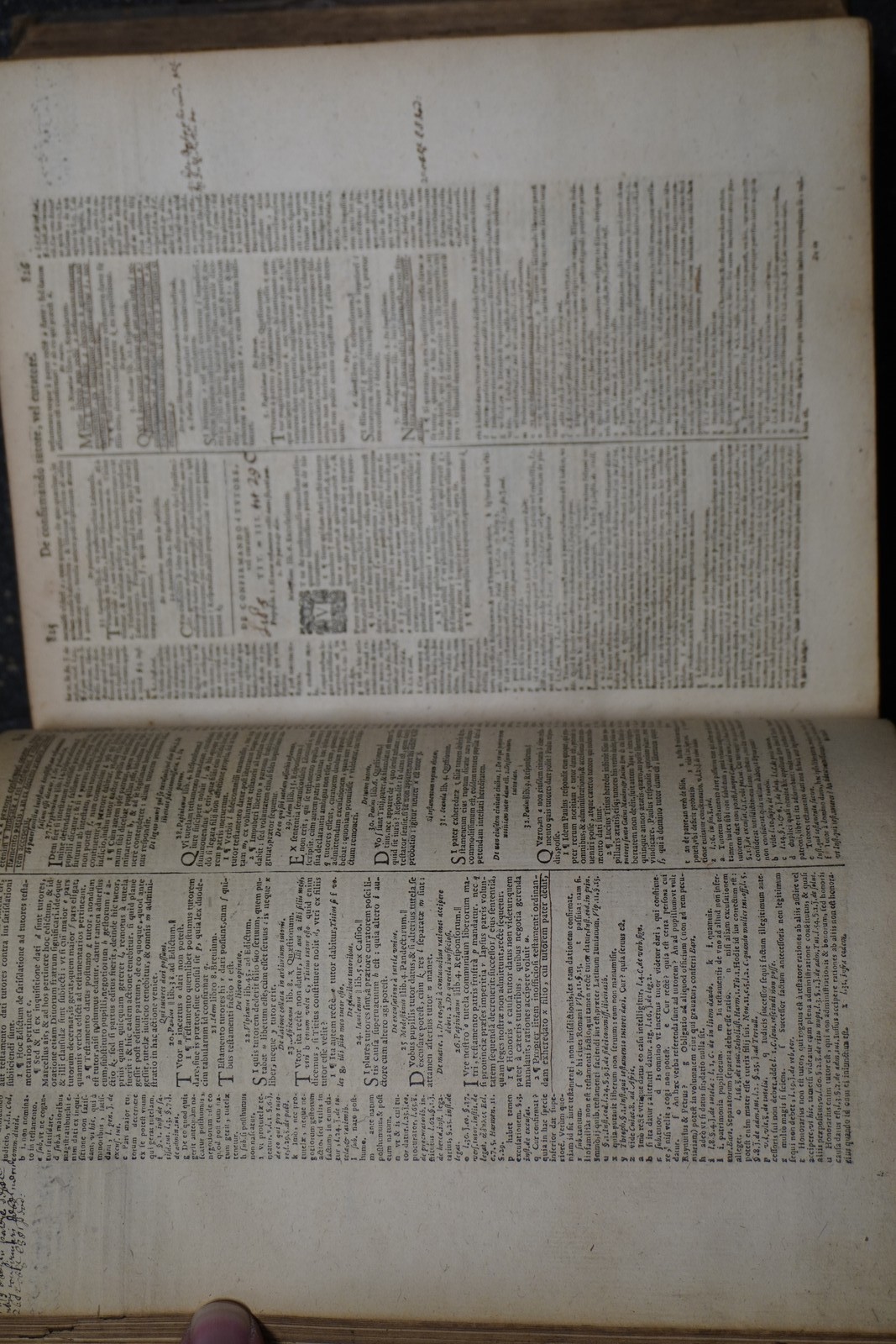 Corpus Iuris Civilis Body of Civil Law 1652 Antique Book Dionysii Gothofredi