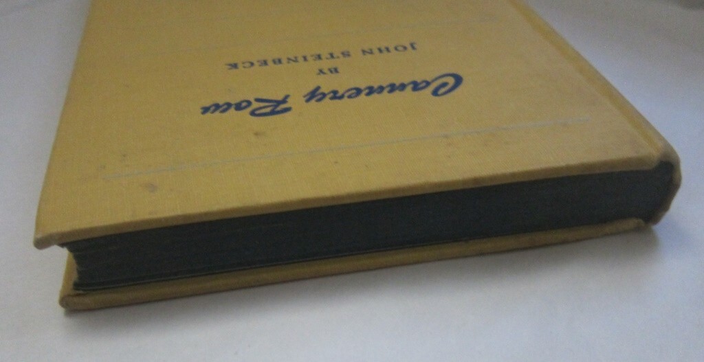 Cannery Row by John Steinbeck First Edition True 1st State Printing Buff Cloth