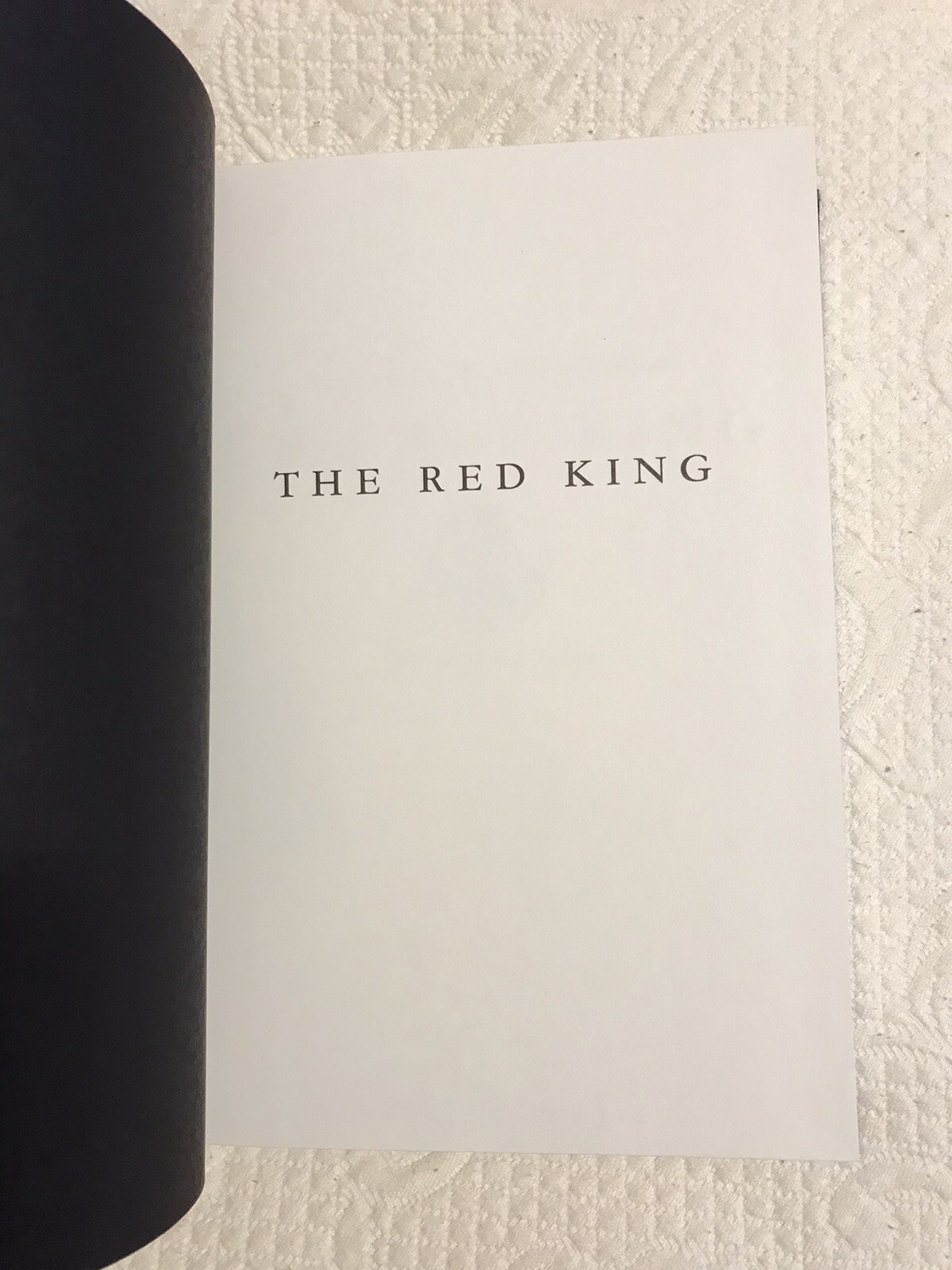 The Red King Hardcover 2011