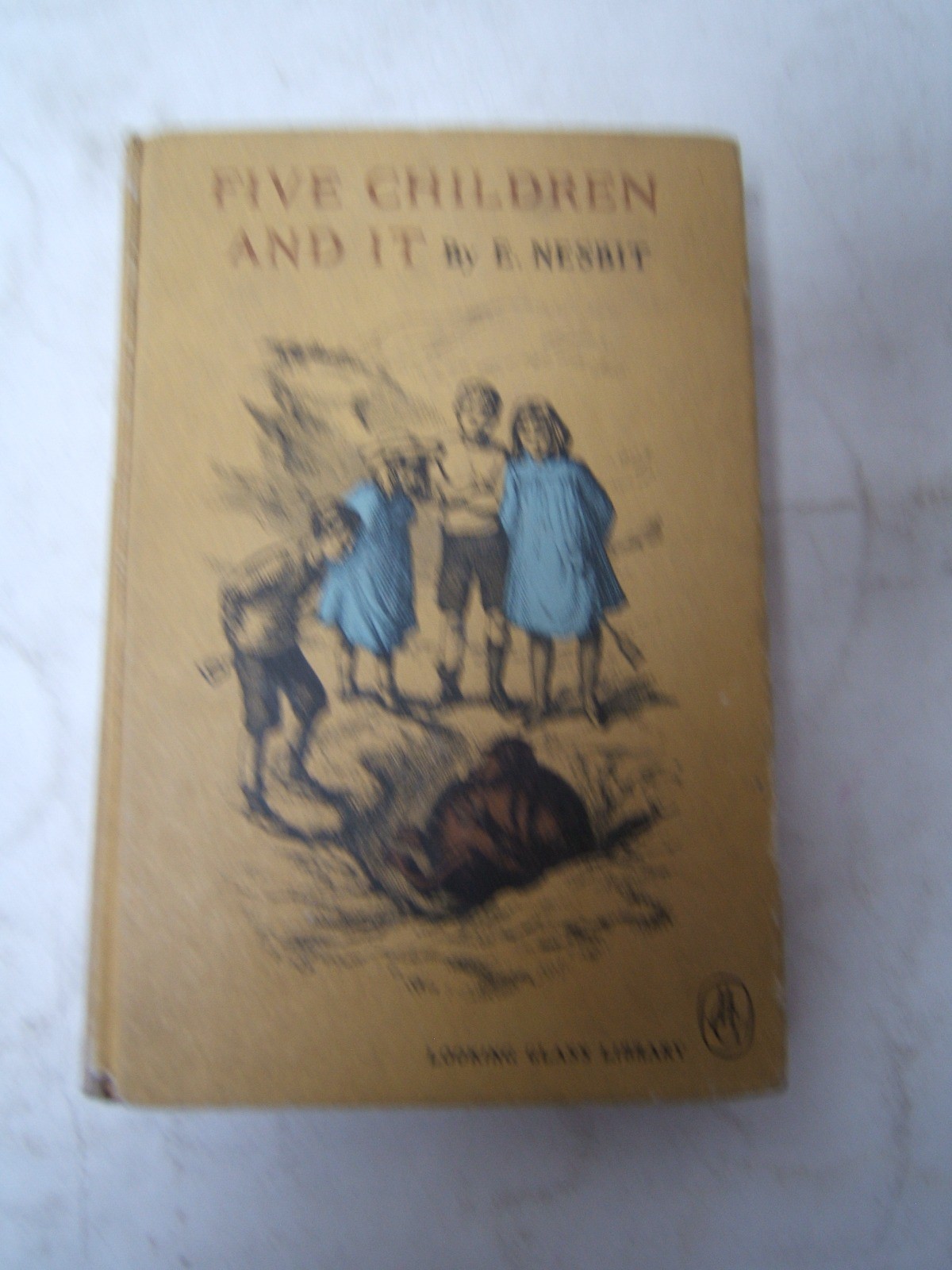 Five Children and It by E Nesbit Looking Glass Library 1948