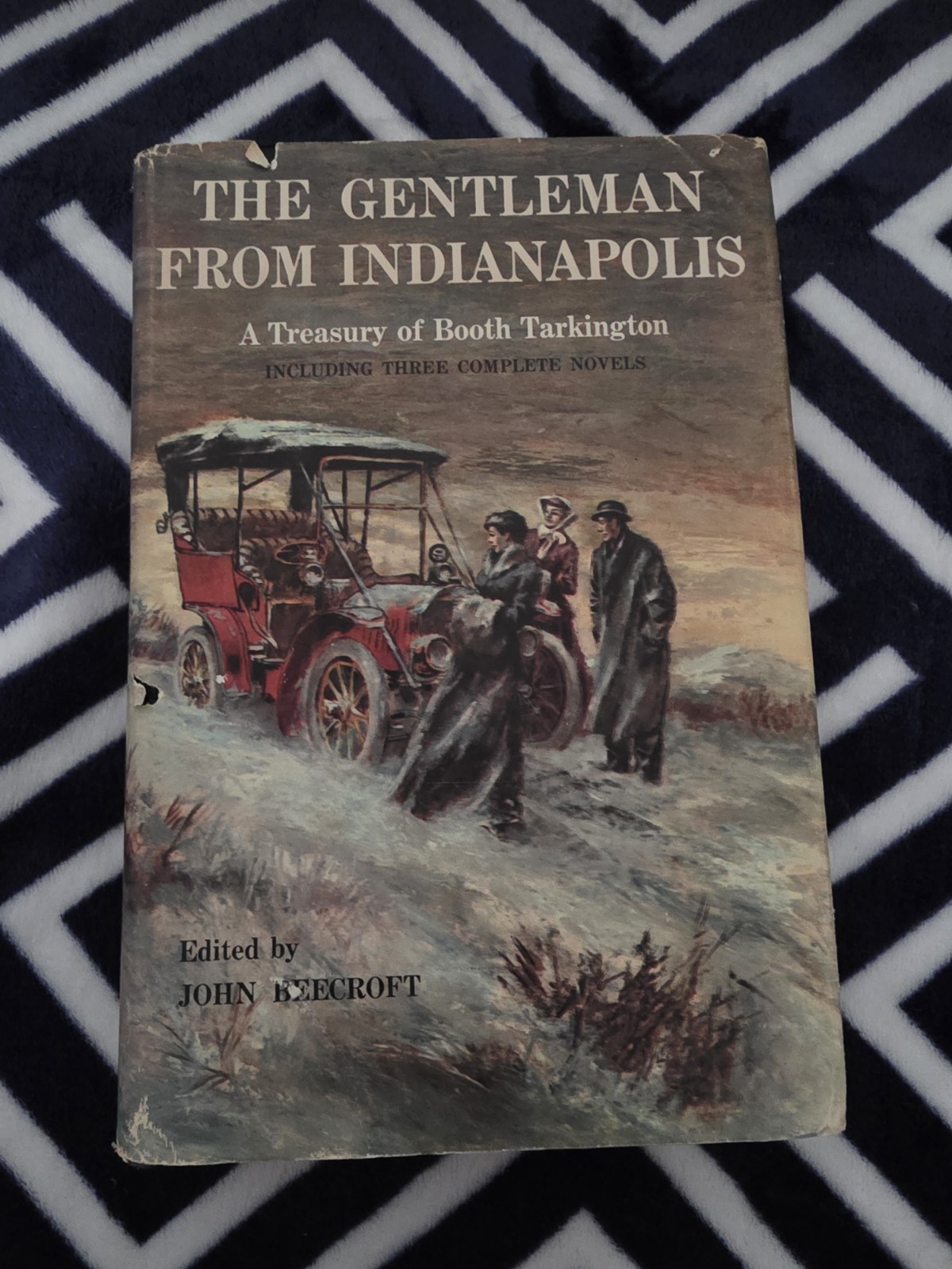 #10 Gentleman From Indianapolis Treasury of Booth Tarkington 3 Novels HC/DJ 1957