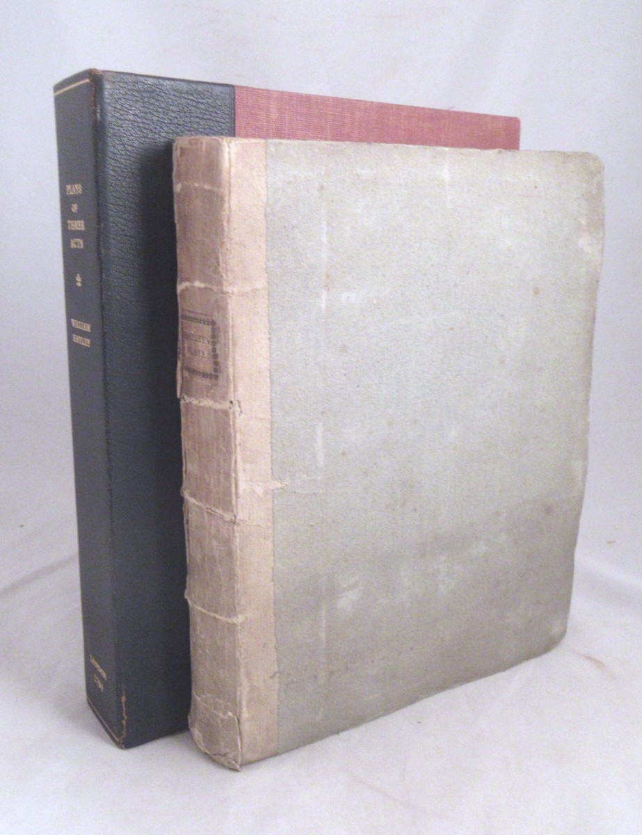 Plays of Three Acts; Written for a Private Theatre 1784 1st Ed. HC Book