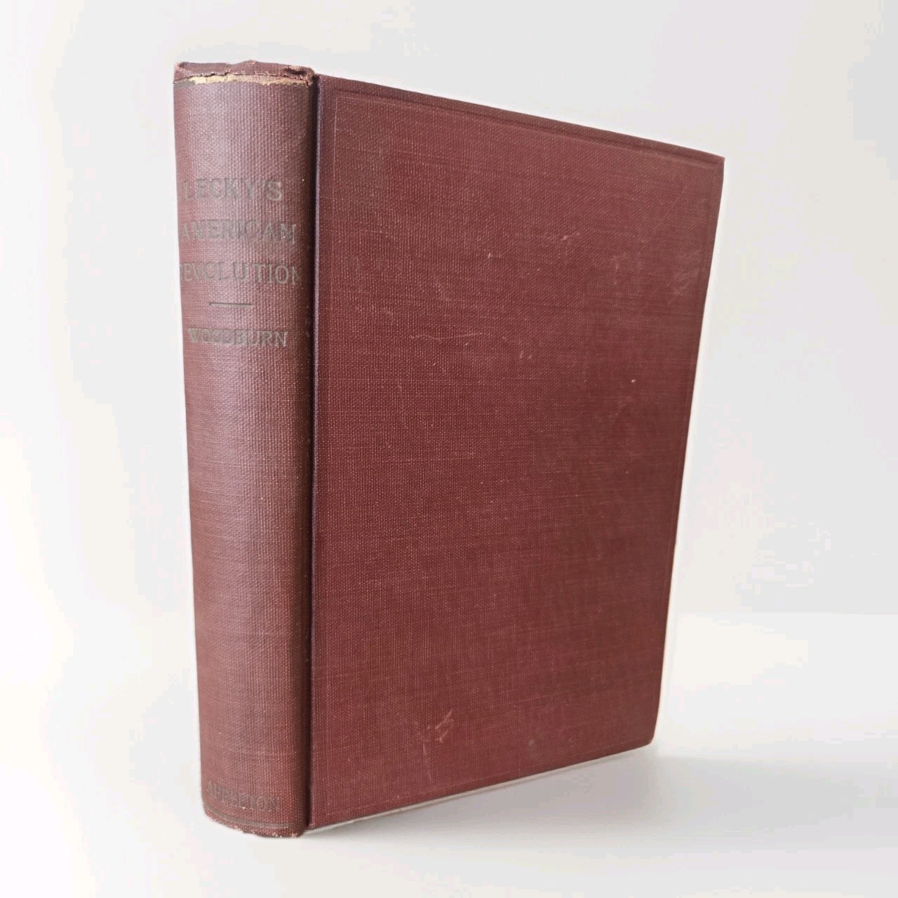 The American Revolution 1763-1783, Lecky, Hardcover 1922 New York London J30