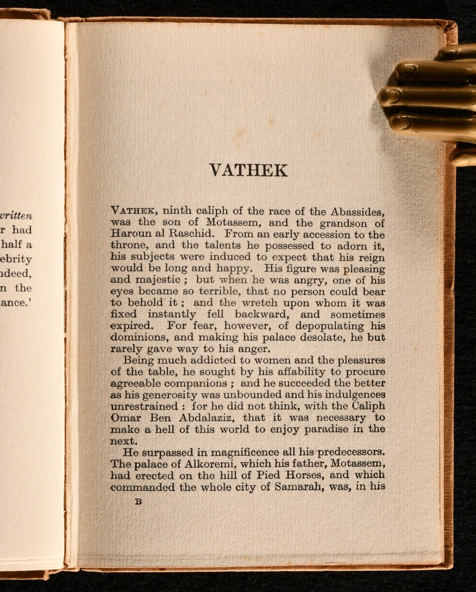 1912 Vathek, an Arabian Tale William Beckford New Ed Colour Plates