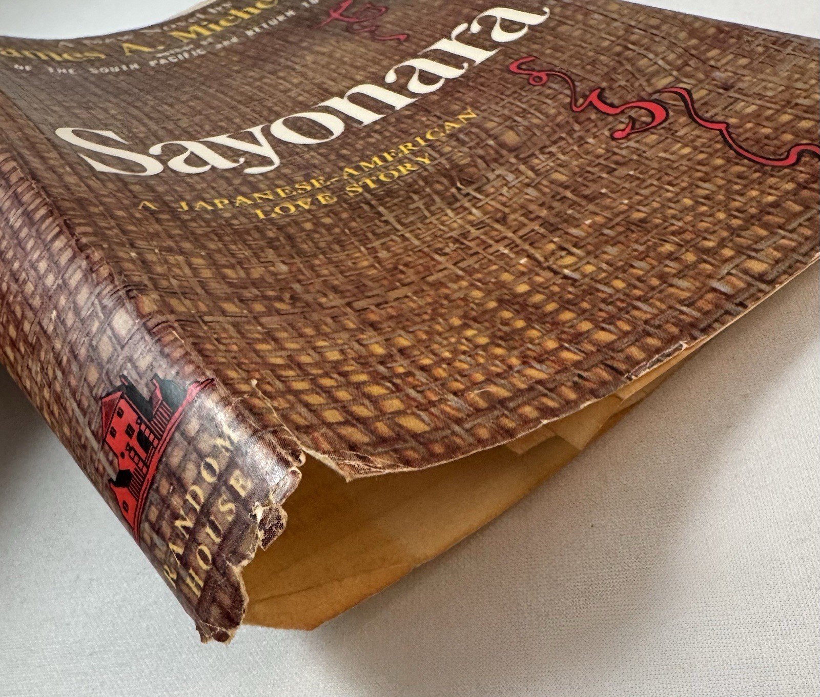 Sayonara-James A. Michener-SIGNED-Early Printing-3rd Printing w/Org DJ-VERY RARE