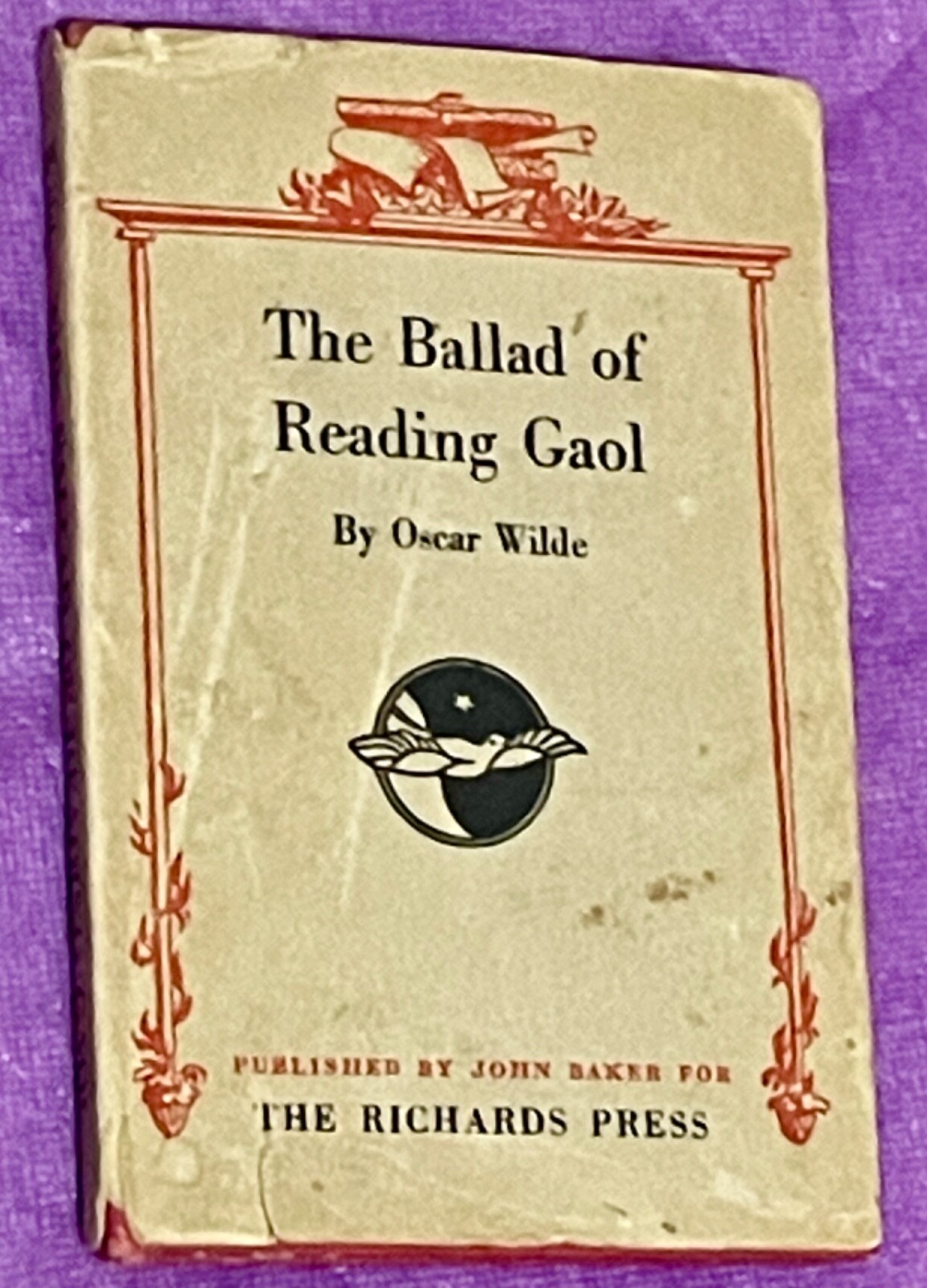 Ballad of Reading Gaol by Oscar Wilde (1964 / The Unicorn Press / Pocketbook)