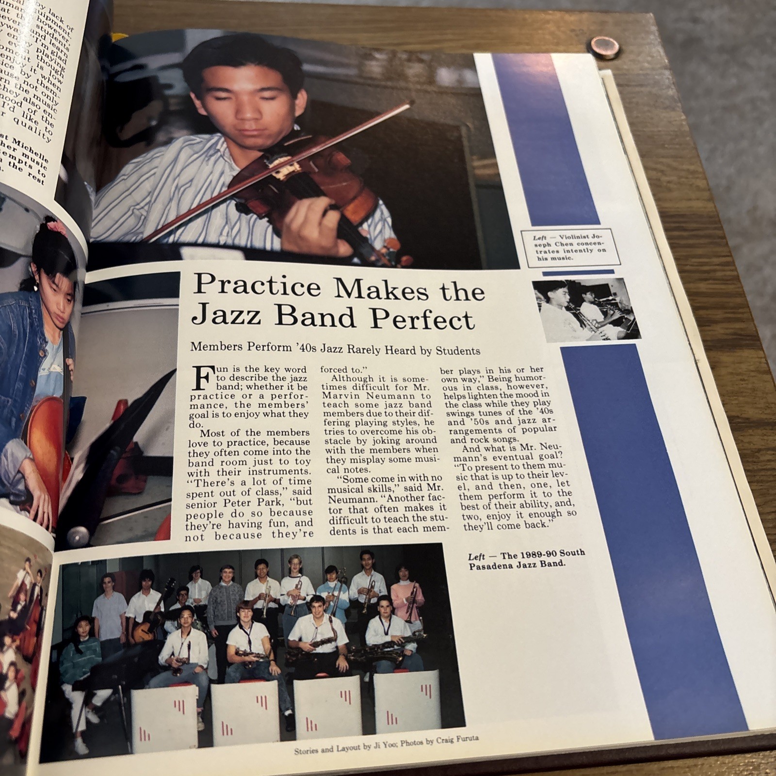 South Pasadena High School 1990 Copa De Oro Yearbook California