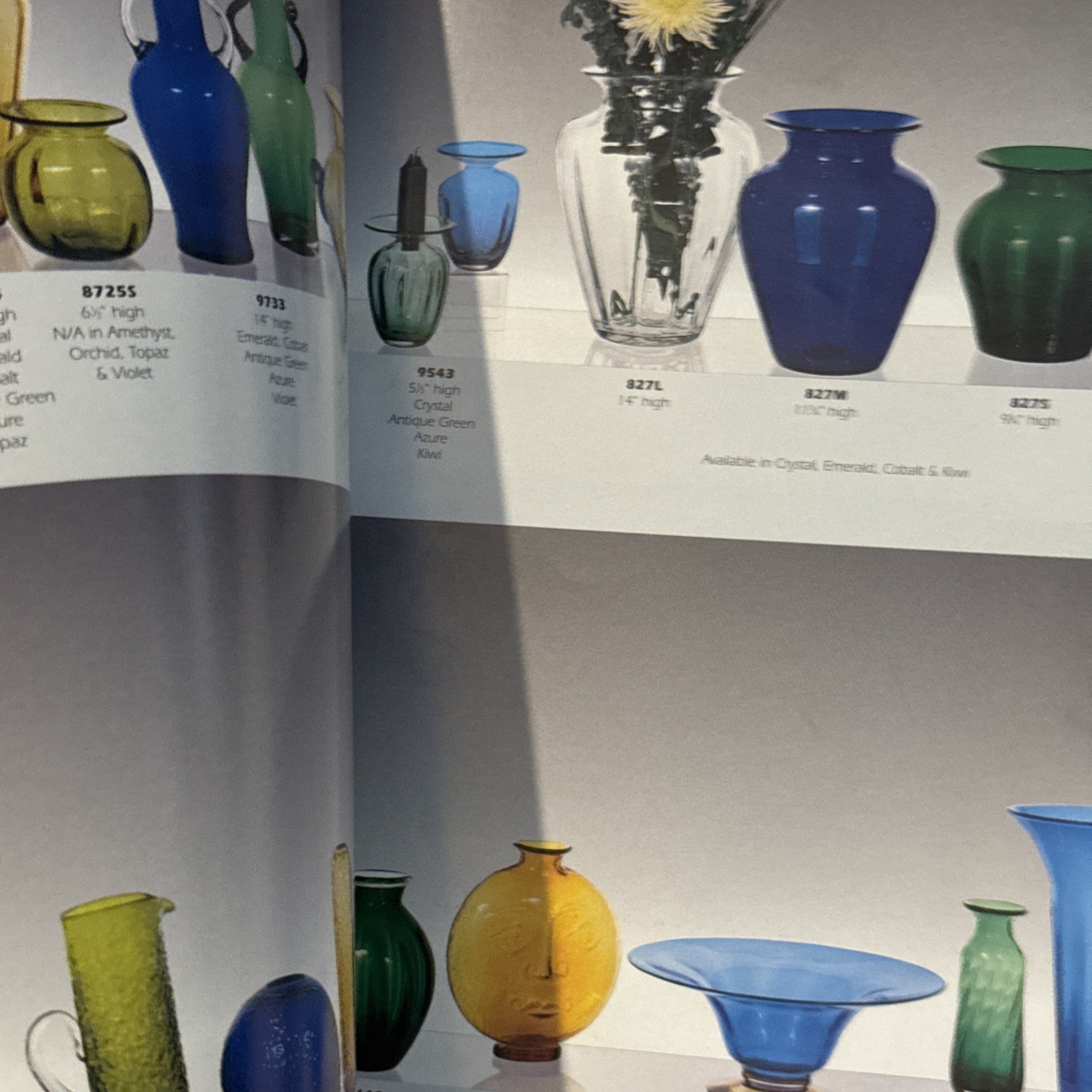 Blenko Blenko Catalog Original Color Guide Reference Book 1998