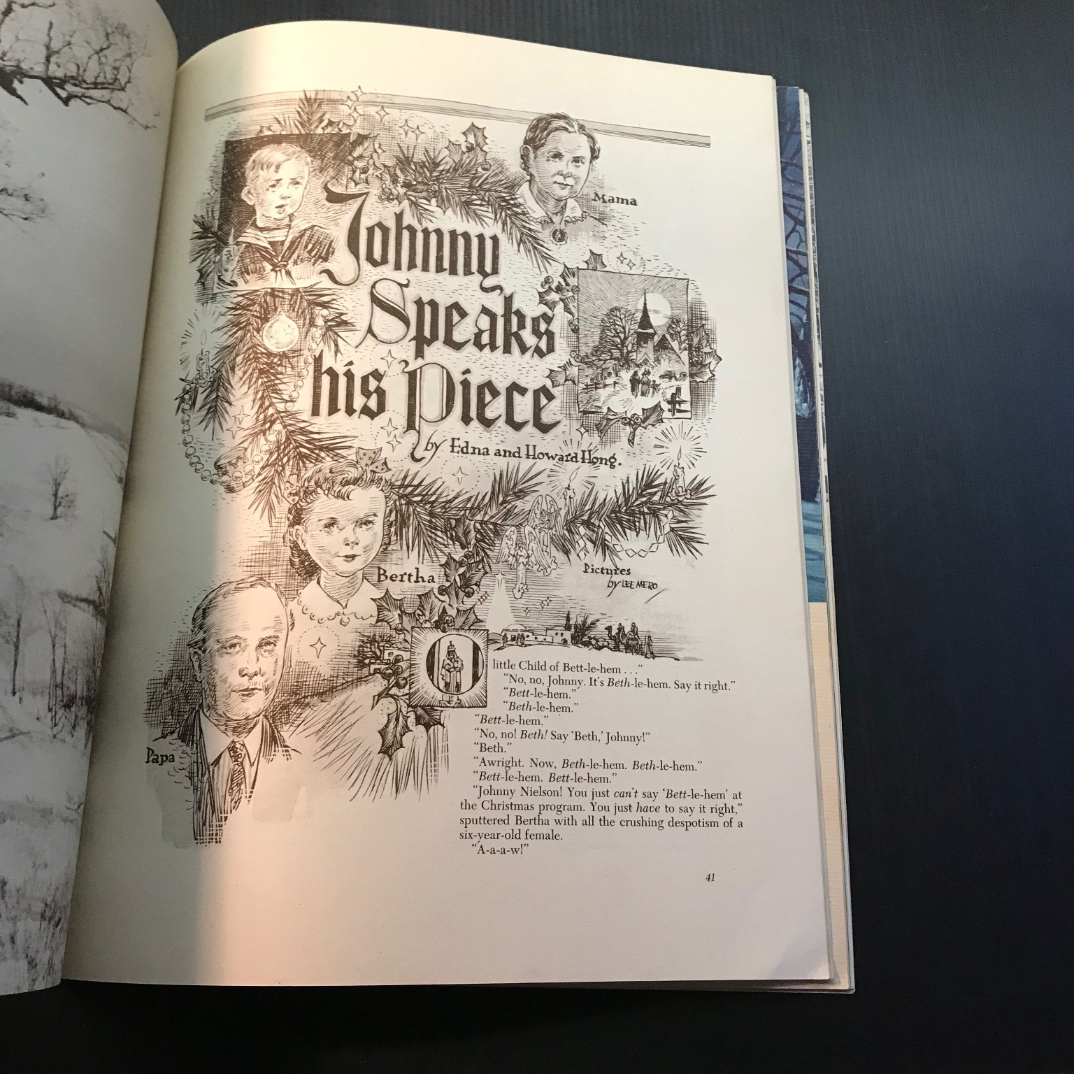 Christmas Edited Randolph E. Haugan 1946 Illustrated Paperback