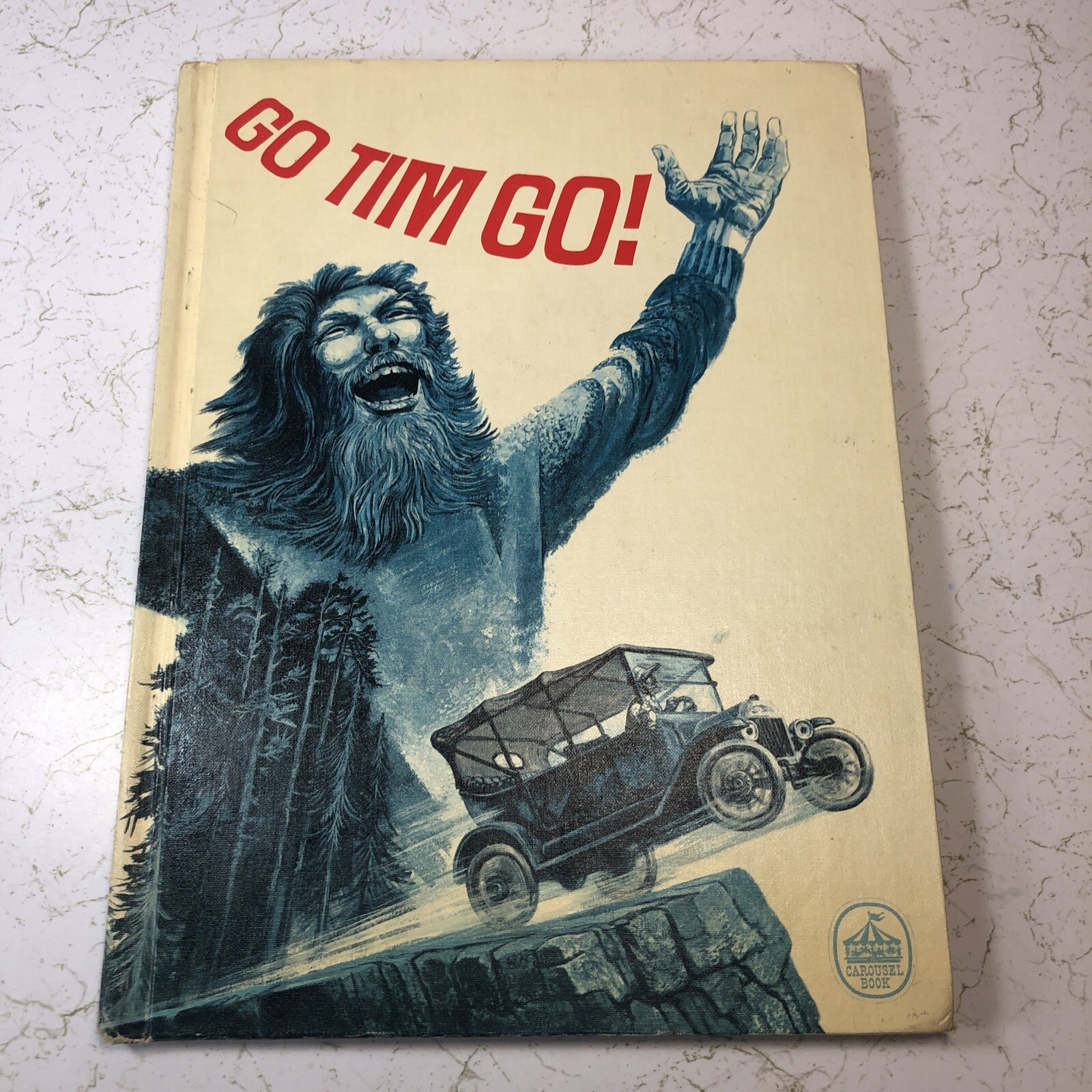 „Go Tim Go!“ by May Mcneer, ill. by Lynd Ward. 1967 1st Ed. HC Hard to Find Book