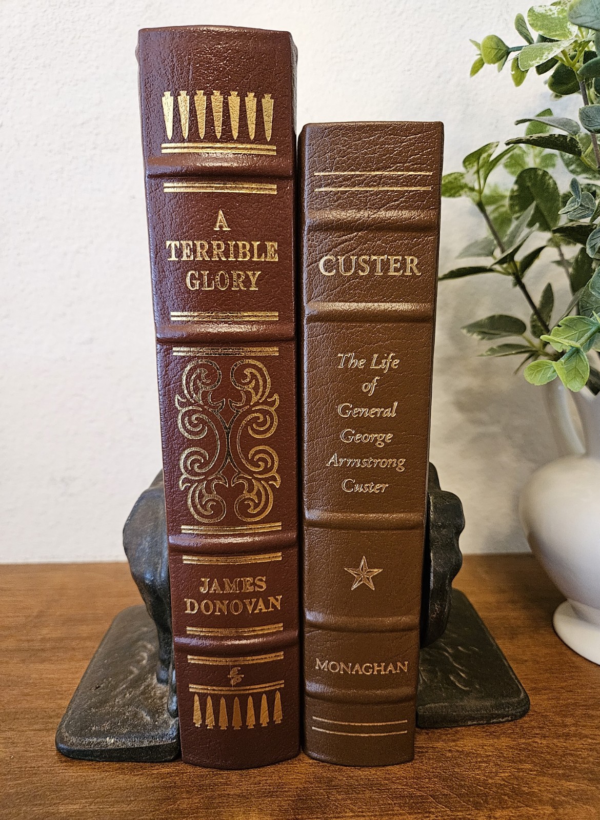 Easton Press A Terrible Glory Battle of Little Bighorn + Life of General Custer