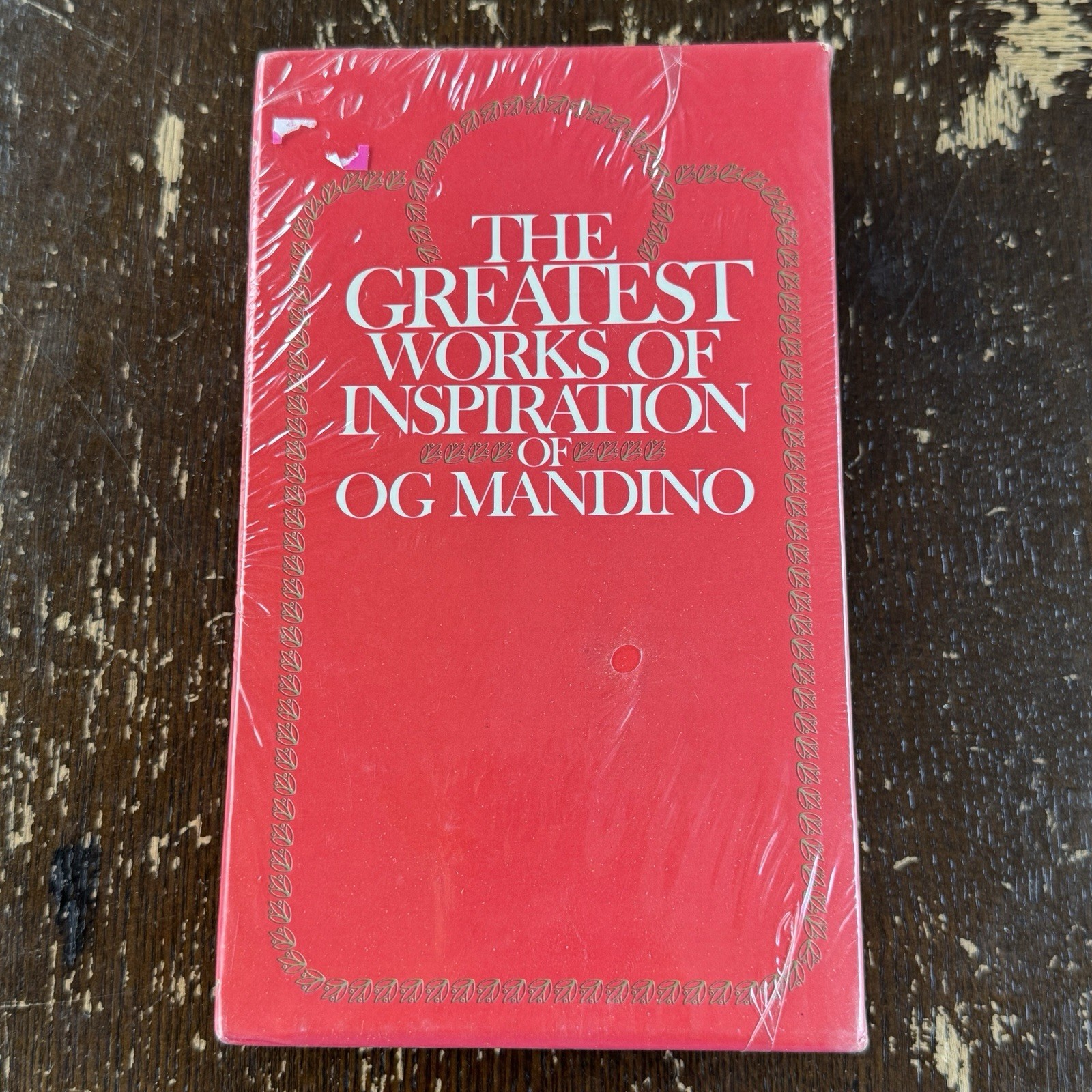 The Greatest Works Of Inspiration Og Mandino 4 Volume Box Set Factory Sealed