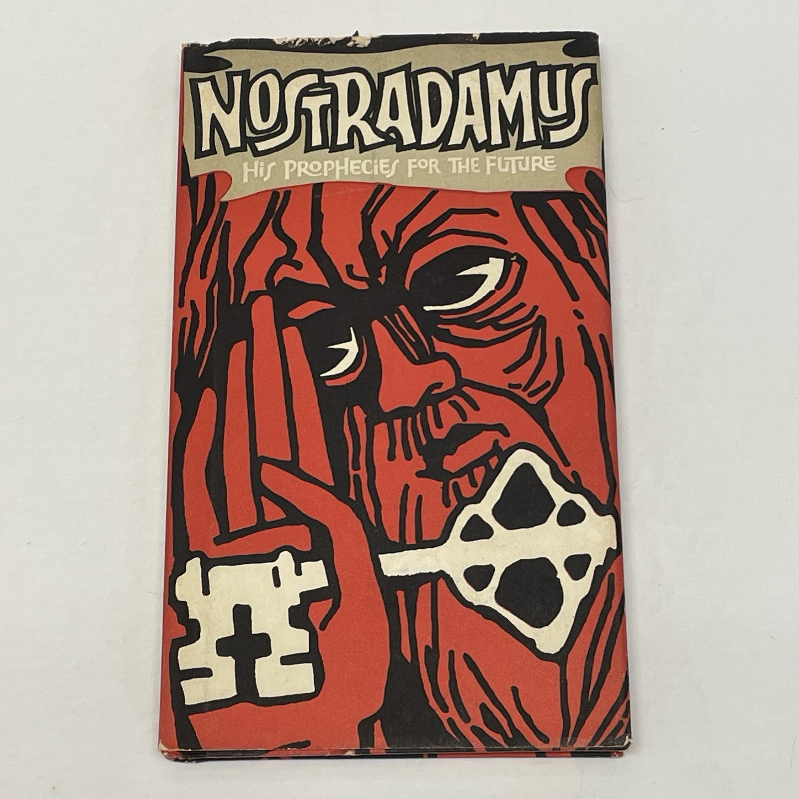 Nostradamus His Prophecies For The Future Book Hardback Dustcover 1972