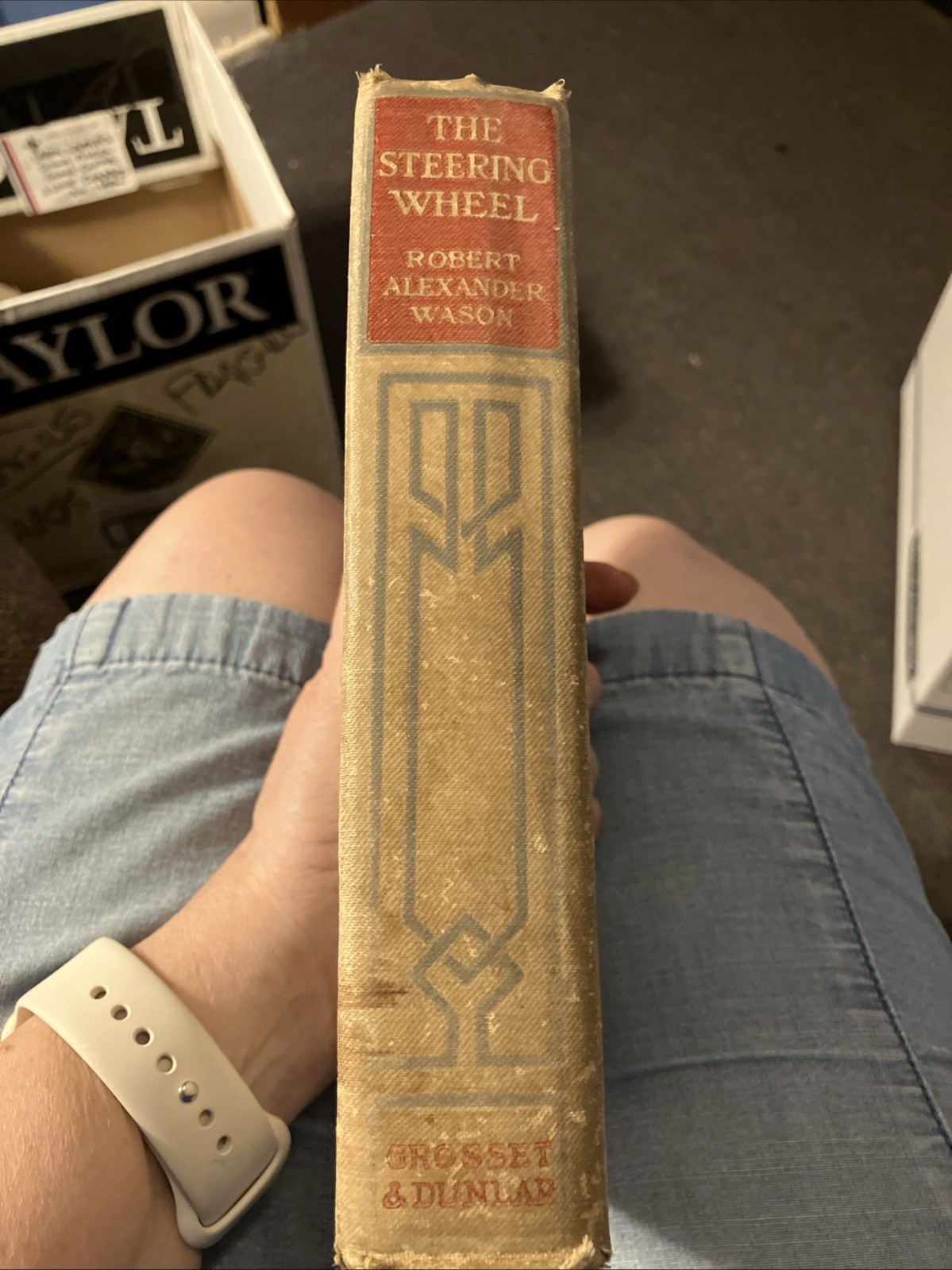 The Steering Wheel by Robert Alexander Wason 1910 First Edition Antiquarian Book