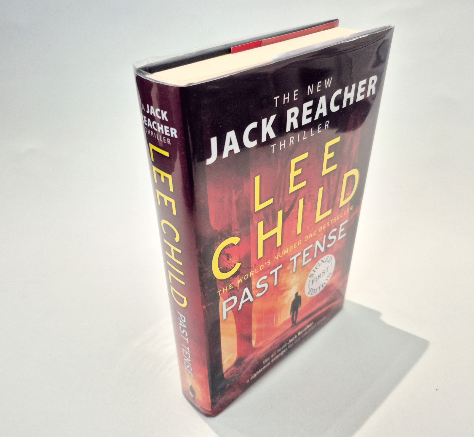 Past Tense – SIGNED – Lee Child – 1st edition / 1st imp – Superb cond
