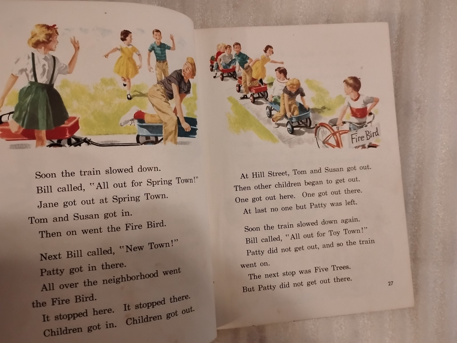 Four New Basic Readers from the 1960s Dick Jane Sally etc.