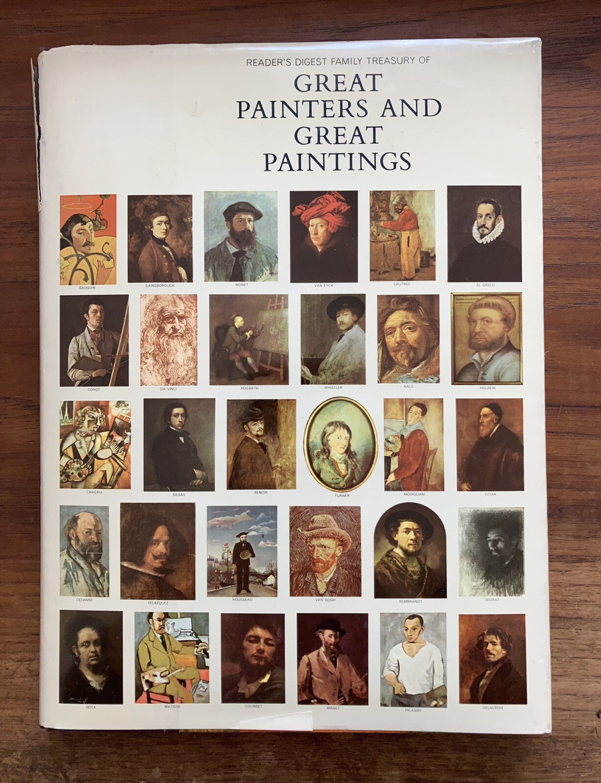 Great Painters and Great Paintings, Reader’s Digest Family Treasury, HC 1965