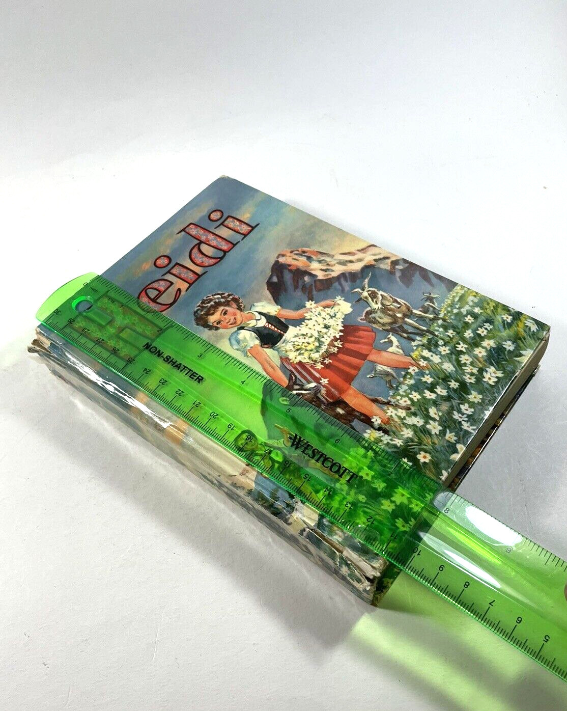 1955 Heidi by Johanna Spyri Hardcover Book Whitman Publishing Janet Smalley pics