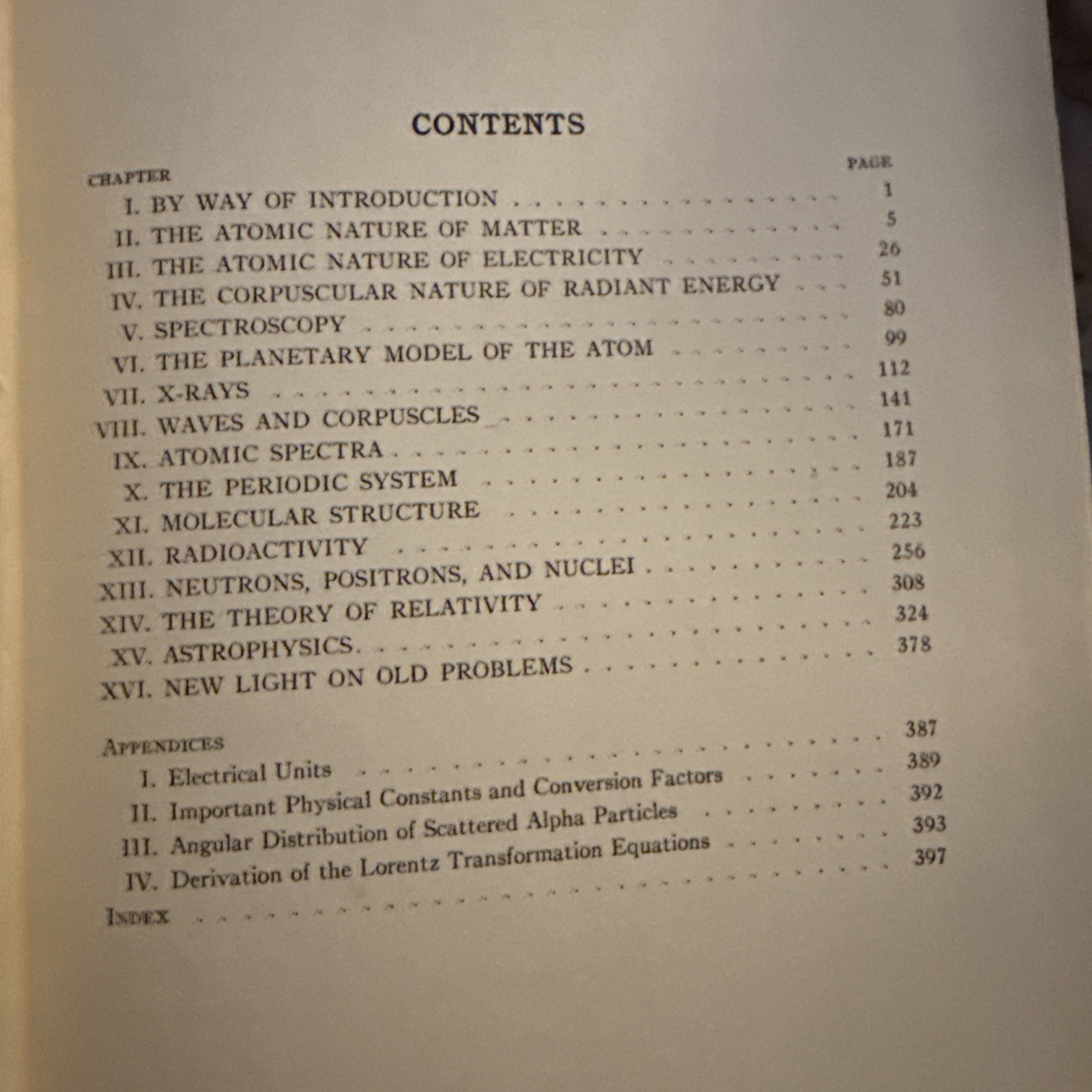Antique Atomic Physics book 2nd Ed 1937 HC – by Univ of Pittsburgh Physics staff