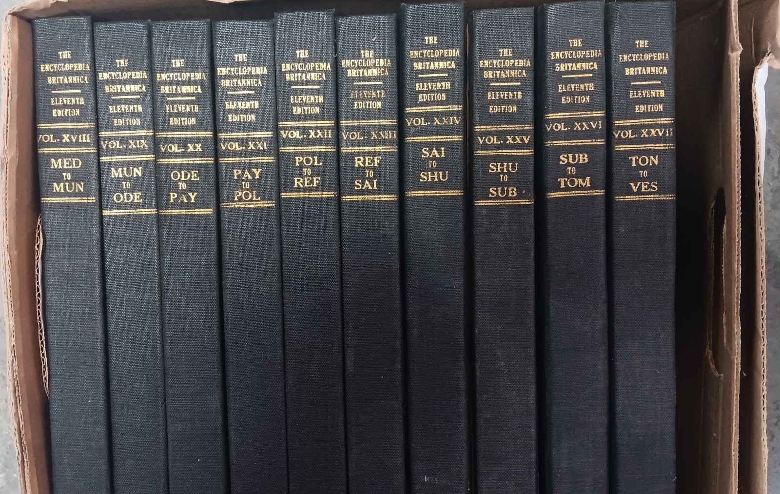 Set of 32 Encyclopedia Books Reference