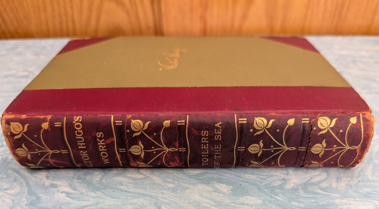 The Toilers of the Sea by Victor Hugo, The Kelmscott Society Publishers, 1888