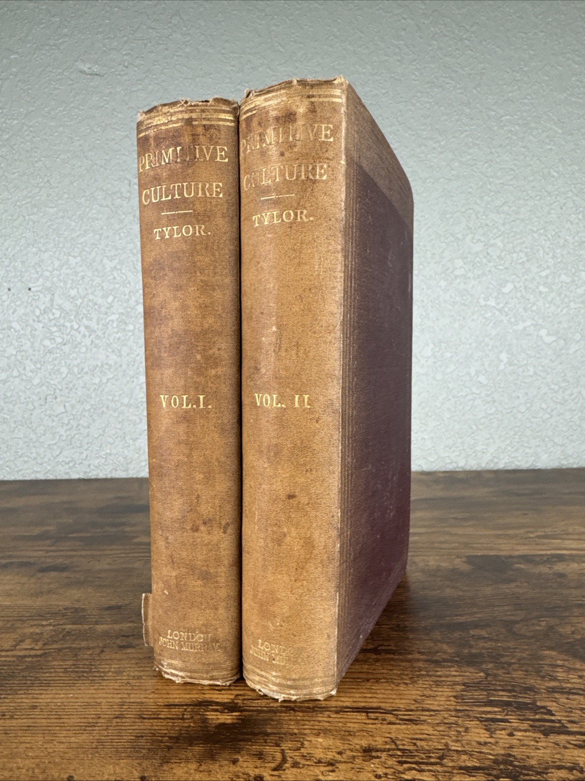 PRIMITIVE CULTURE BY E.B. TYLOR 1871 ~ MYTHOLOGY/PHILOSOPHY/RELIGION/ART/CUSTOMS