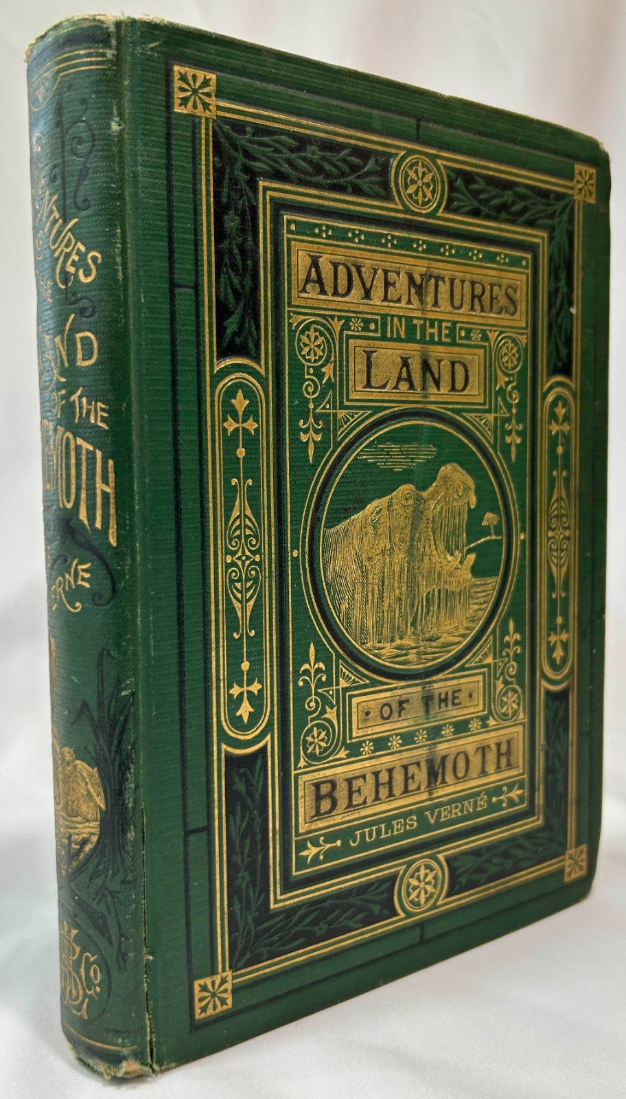 Adventures in the Land of the Behemoth, Jules Verne, Fine Binding, 1874