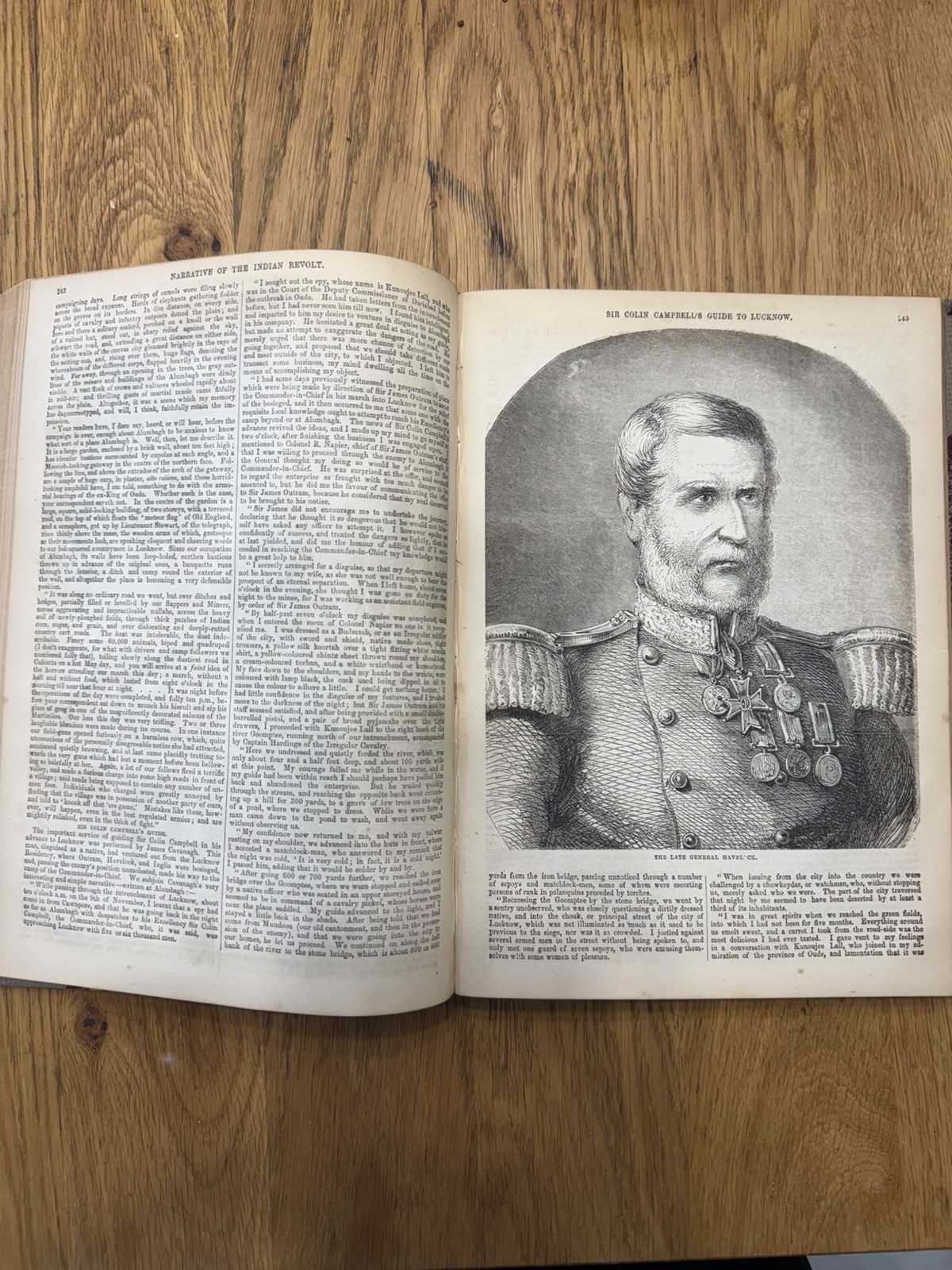 1858 NARRATIVE OF THE INDIAN REVOLT MUTINY 200 ENGRAVINGS LUCKNOW DELHI CAWNPORE