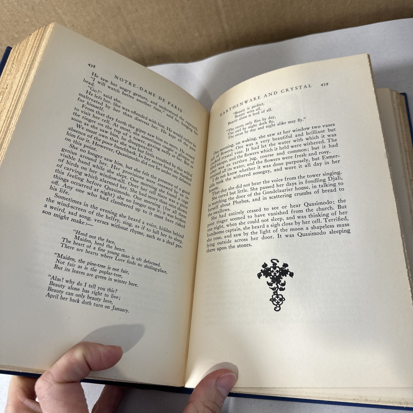 Notre Dame De Paris 1928 Illustrated by Eric Pape SIGNED Inscribed Book Rare