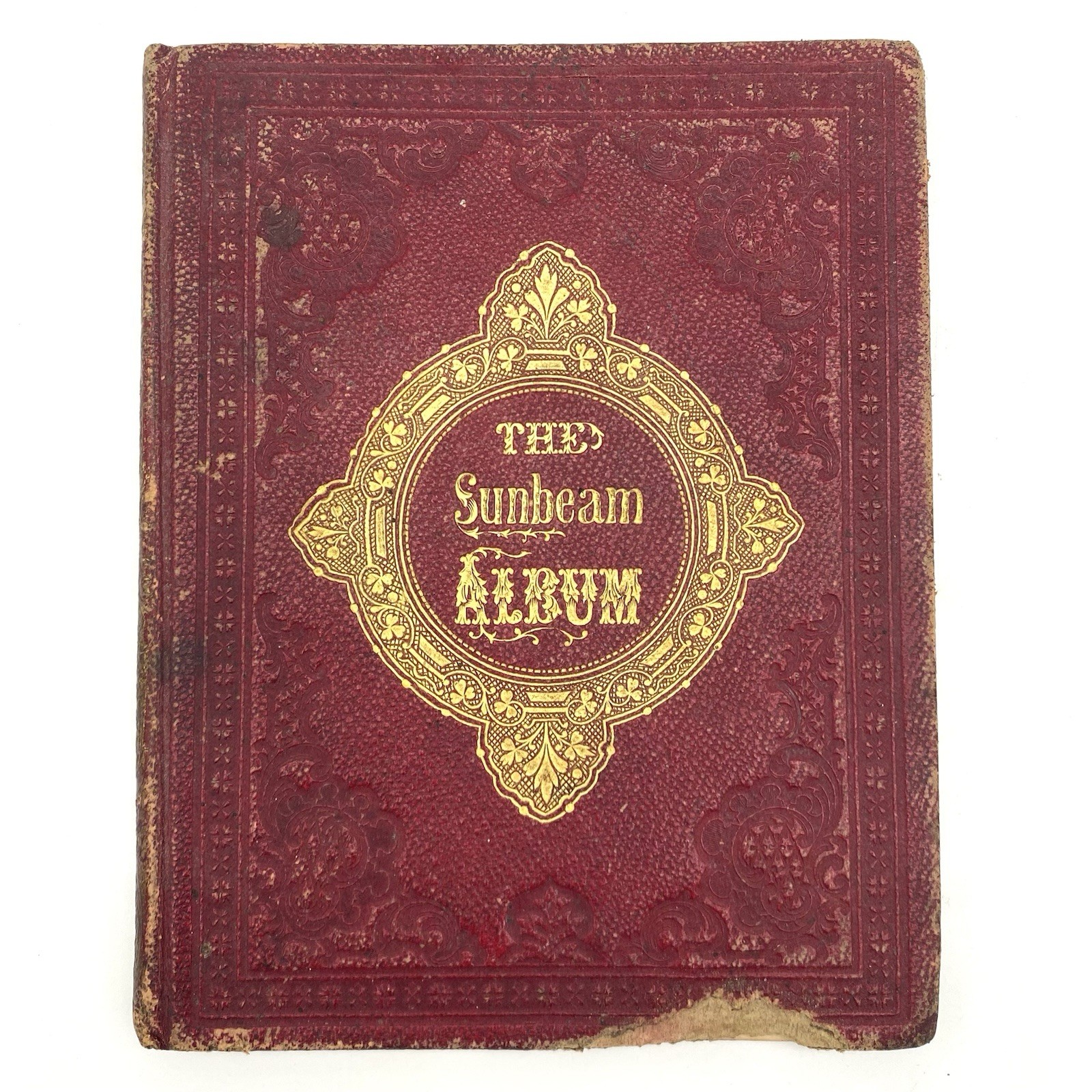 The Sunbeam Album Victorian Friendship Album Leavitt & Allen 1860’s Hardcover