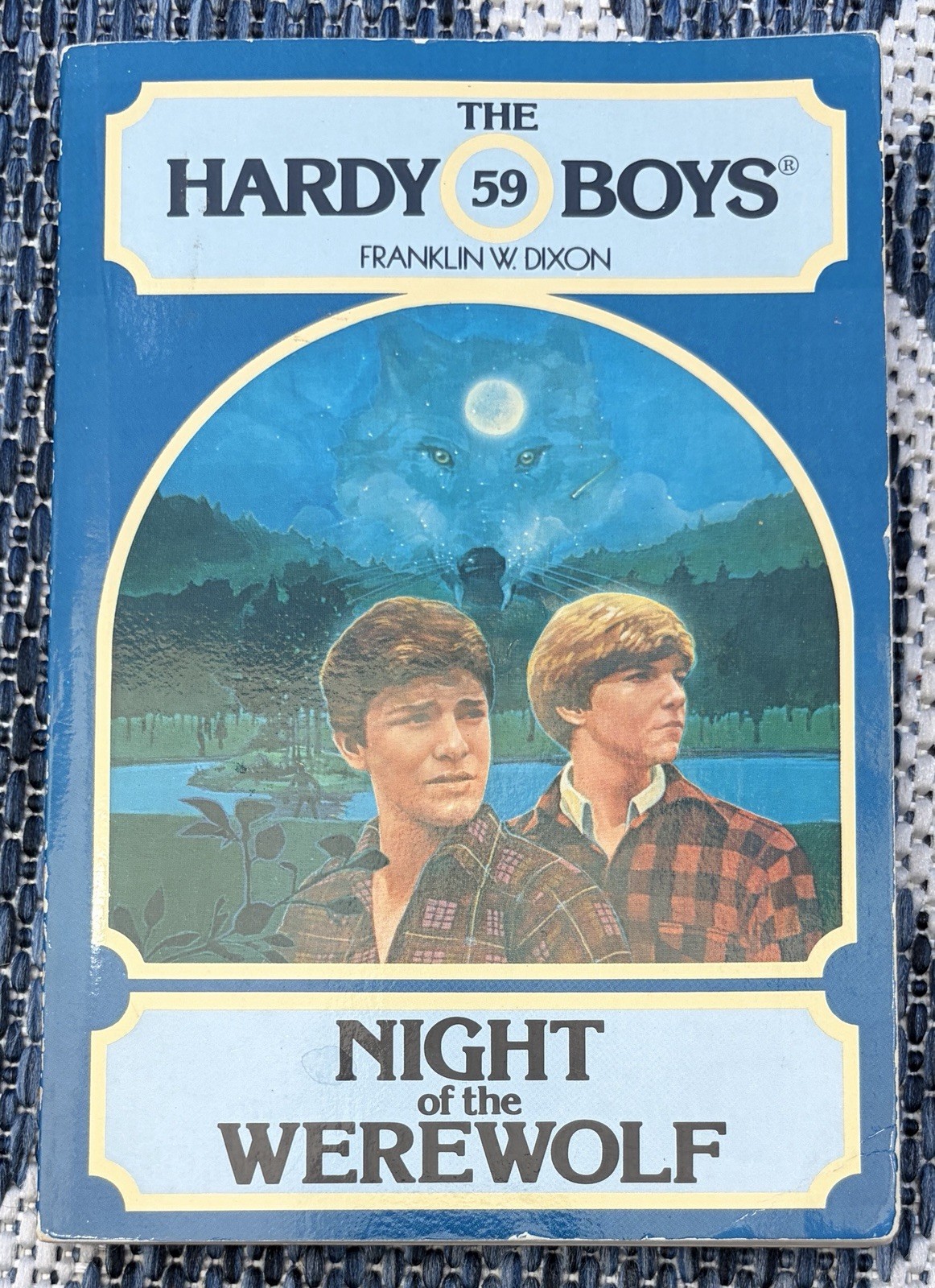 Hardy Boys #59: Night at the Werewolf by Franklin W. Dixon 1979 PB Rare