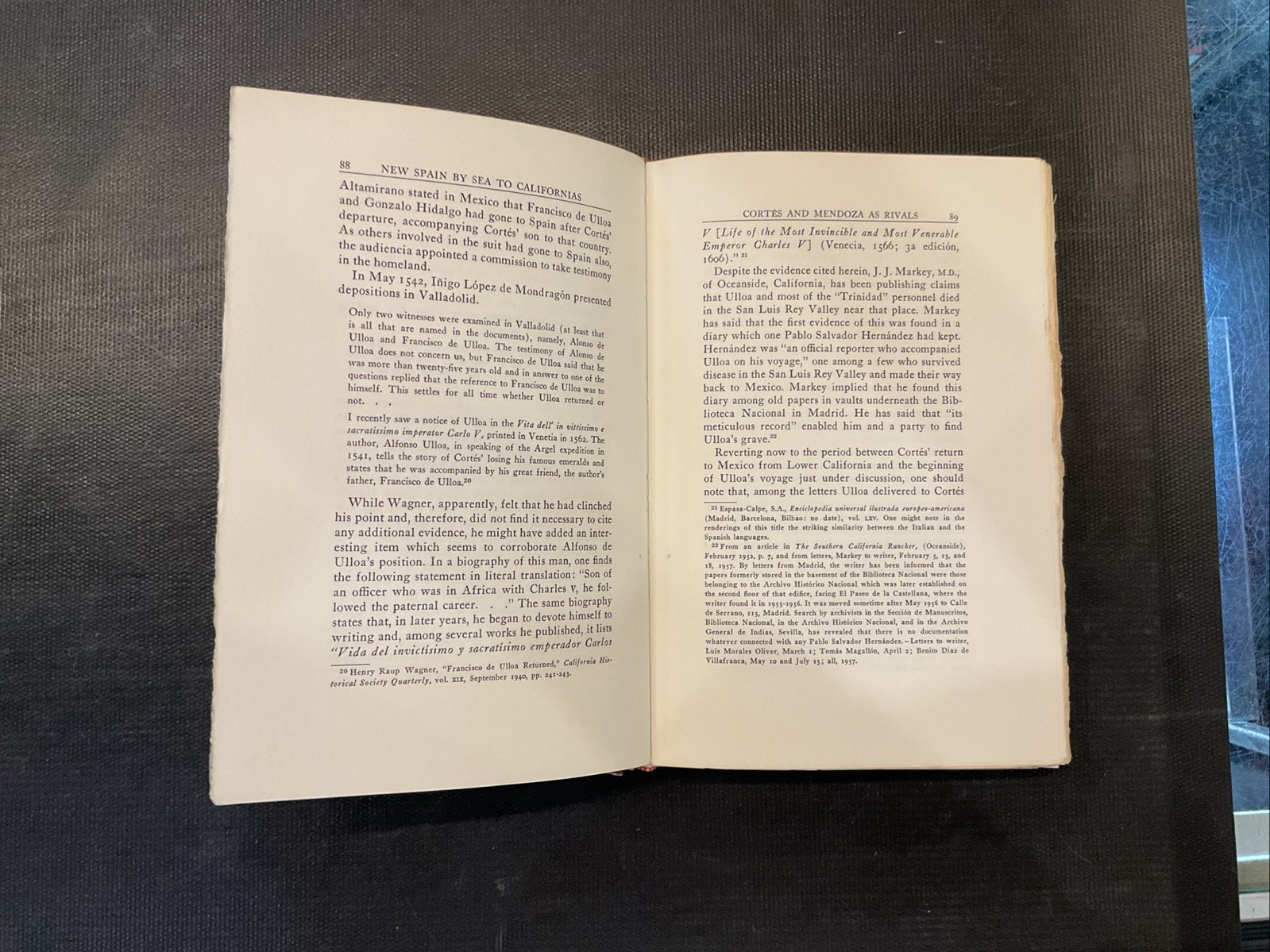 New Spain by the Sea to the Californias 1519-1668 1st ed ~ Maurice G Holmes