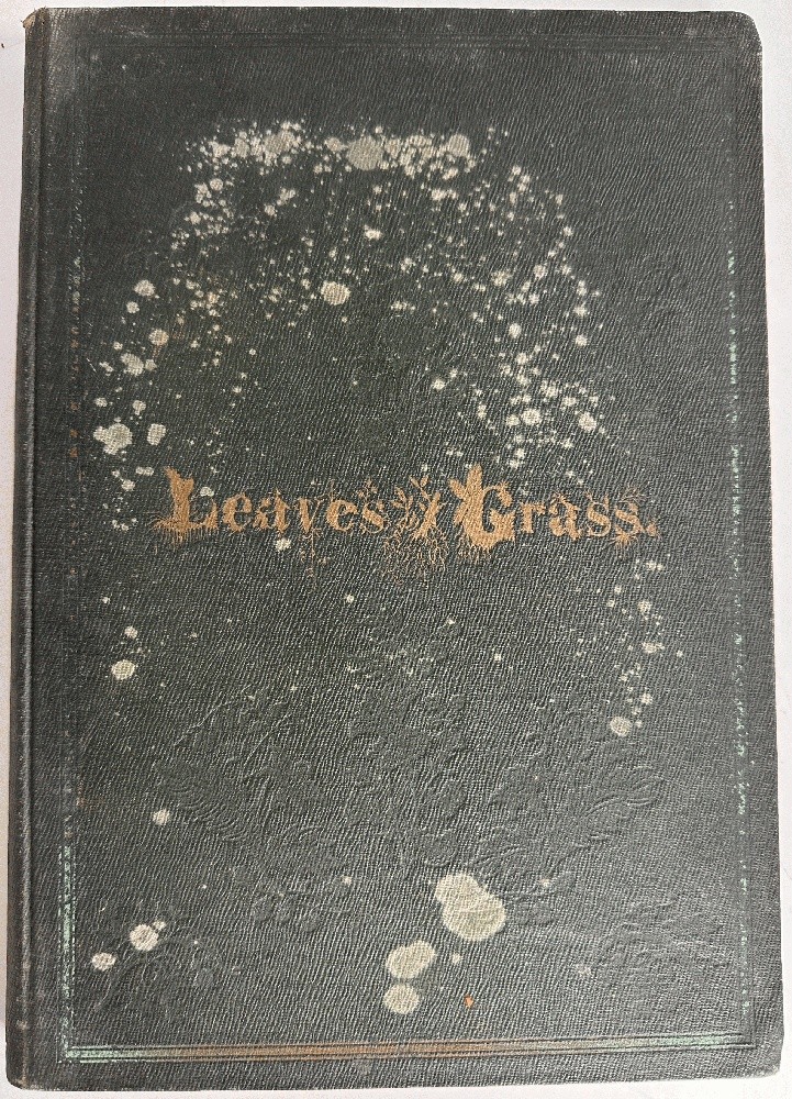 Leaves of Grass by Walt Whitman (Facsimile Edition of the 1855 Text)