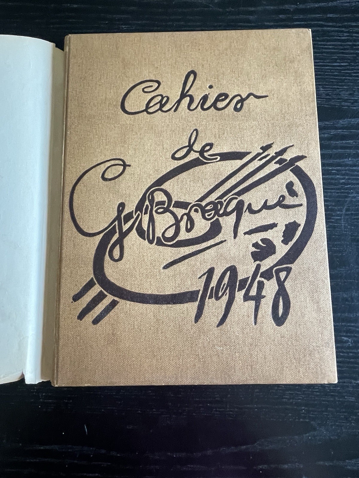 Braque, Georges – 1st Cahier de Georges Braque 1917-1947 + RARE Translation + DJ