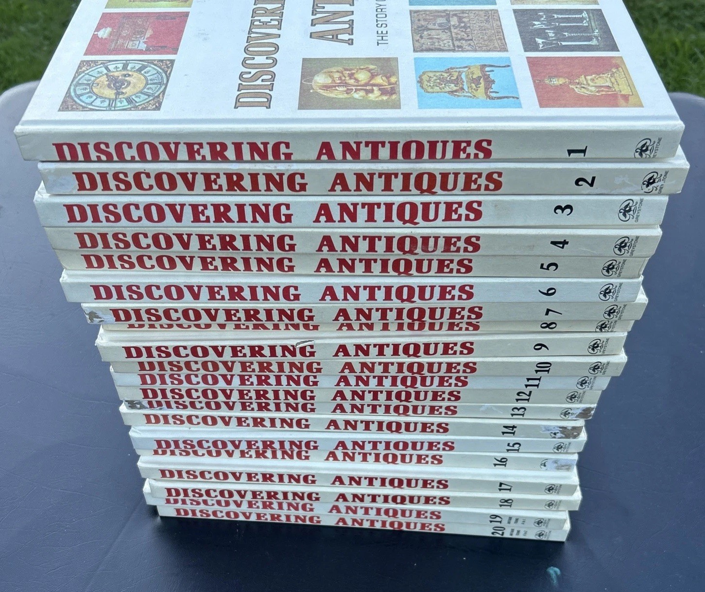 Discovering Antiques The Story Of World Antiques 20 Volume Book Set 1971 VTG