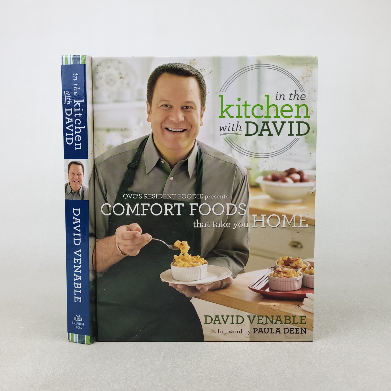 Comfort Foods That Take You Home David Venable Signed 1st Ed 2012 HC