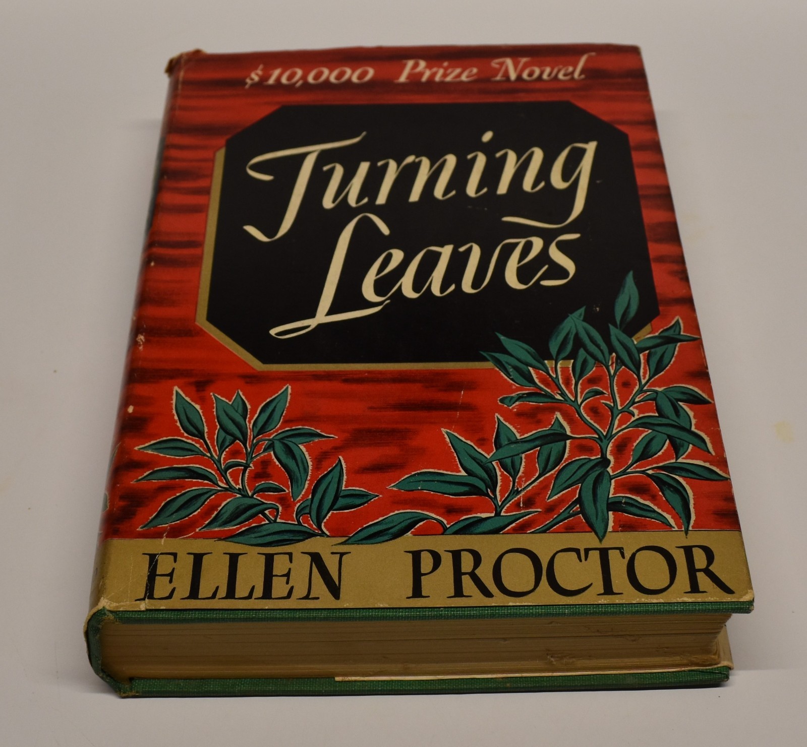 1942 TURNING LEAVES by ELLEN PROCTOR minnesota family $10,000 prize novel