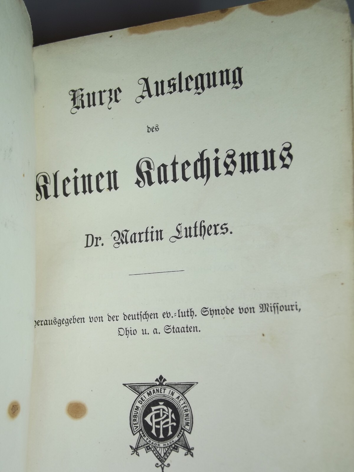Kurze Auslegung des kleinen Katechismus Dr .Martin Luthers, Luther 1901 B77