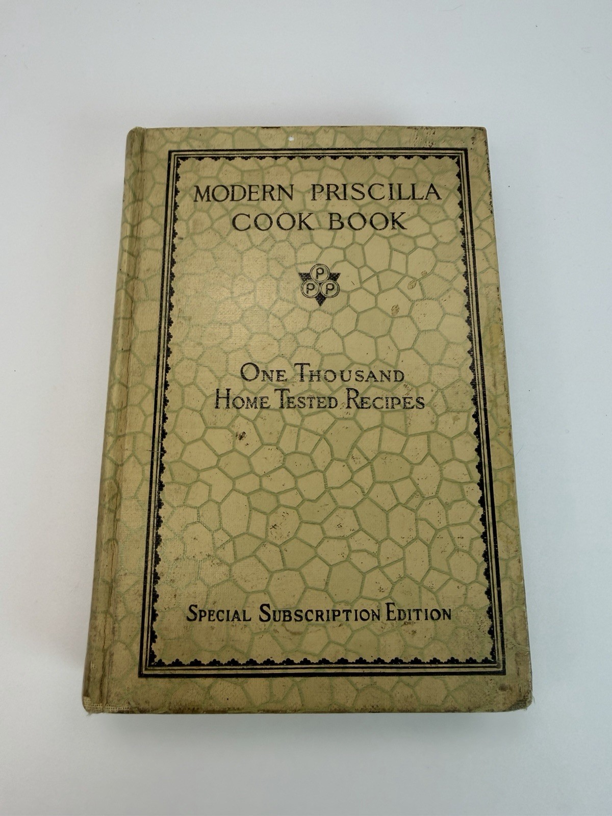 Modern Priscilla Cook Book Special Subscription Edition 1928 Thousand Recipes