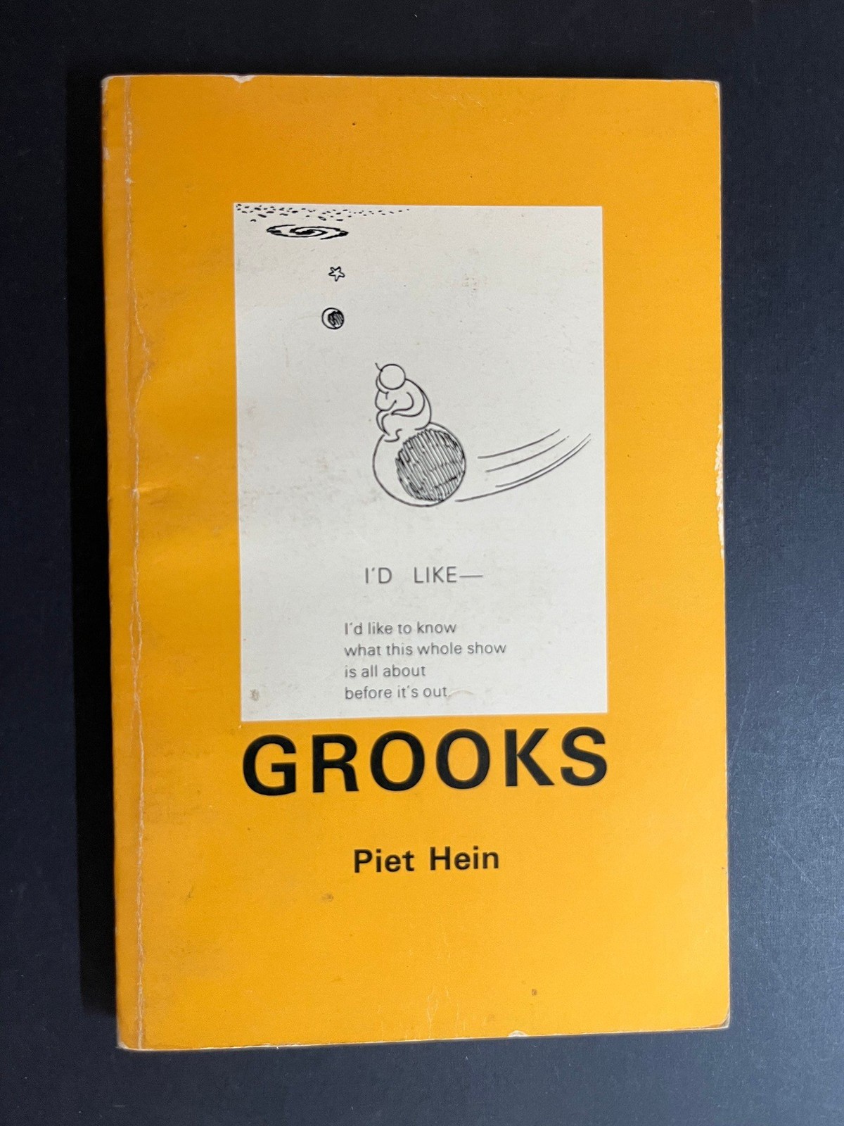 1966 Grooks by Piet Hein Paperback M.I.T. Press