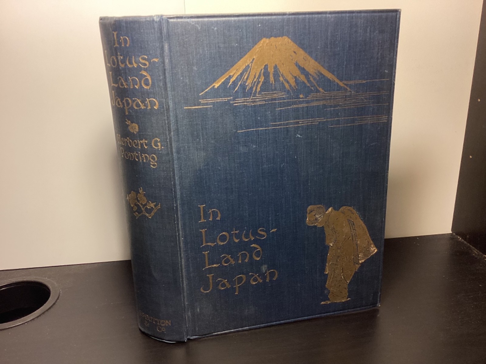1922 In Lotus-Land Japan – Herbert G. Printing – Illustrated