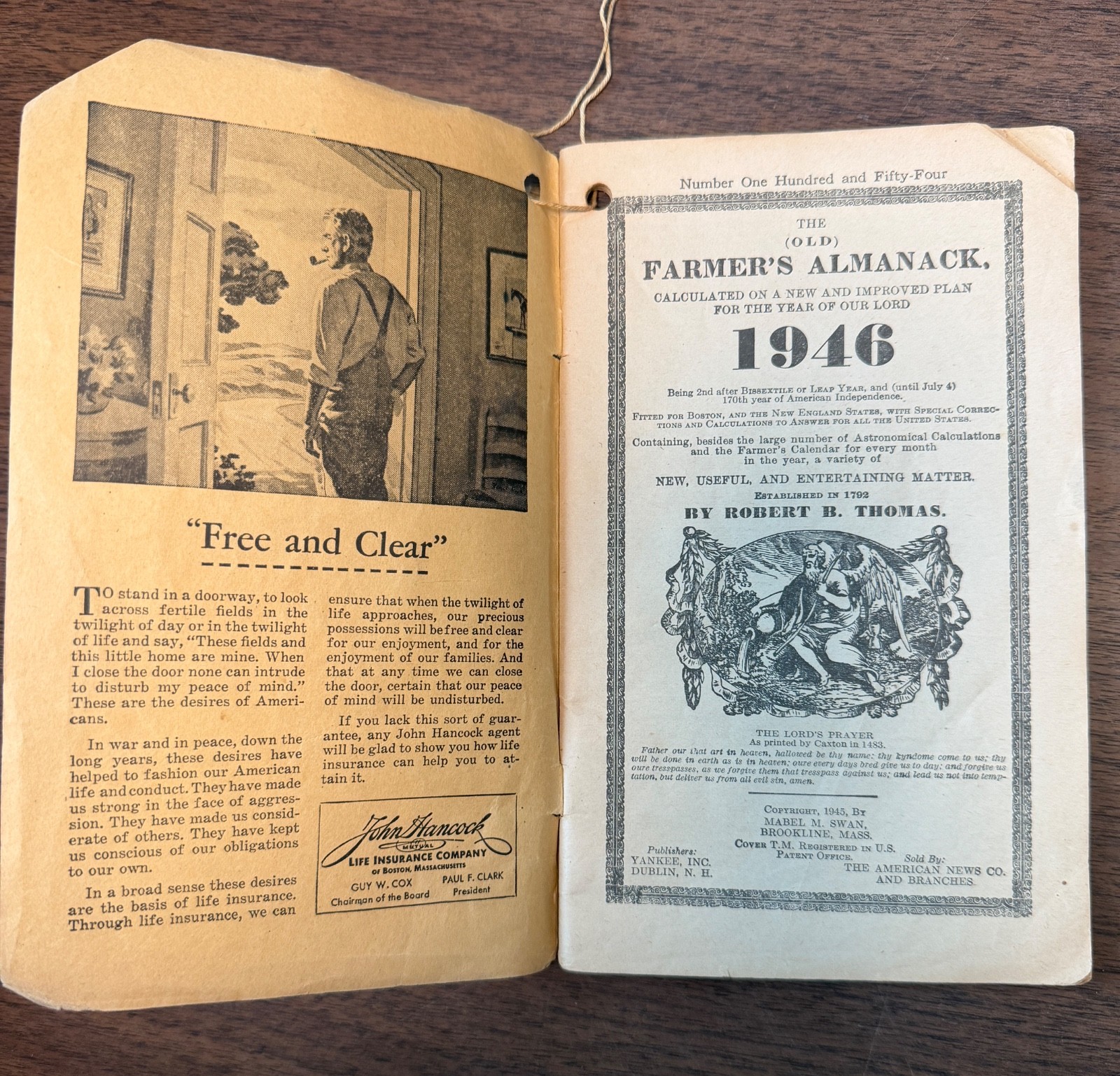 Rare Antique Editions Old Farmer’s Almanac Robert Thomas 1861 1870 1887 1946