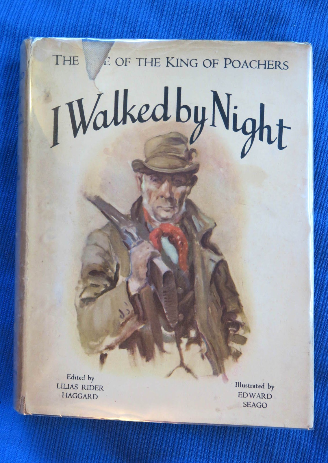 I Walked By Night, Lilias Rider Haggard 1935 1st, Edward Seago Norfolk Poachers