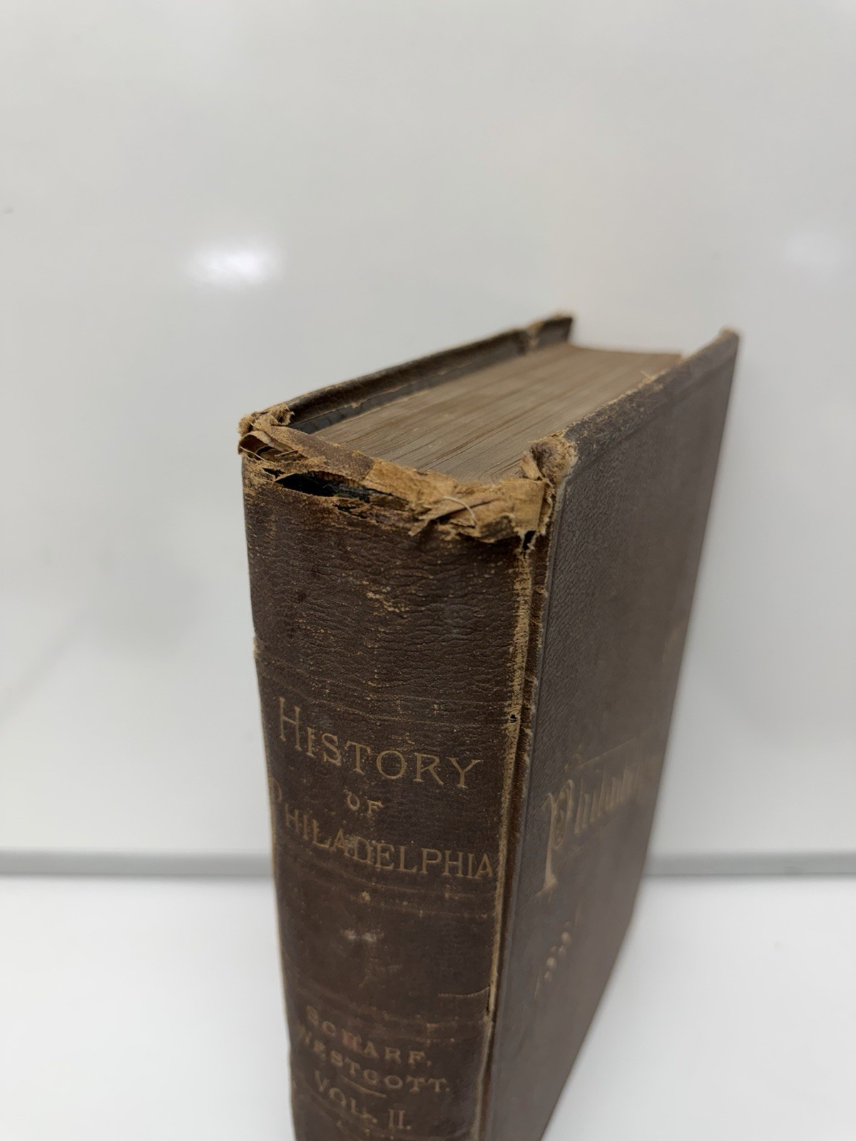 History Of Philadelphia 1609-1884 2 Of 3 Vol Set 1884, Scharf & Westcott, 1st Ed