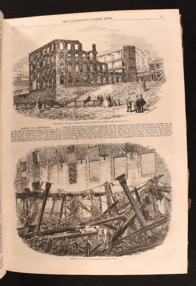 1860 The Illustrated London News Vol XXXVI Jan to June 1860 Ingram First Ed I…